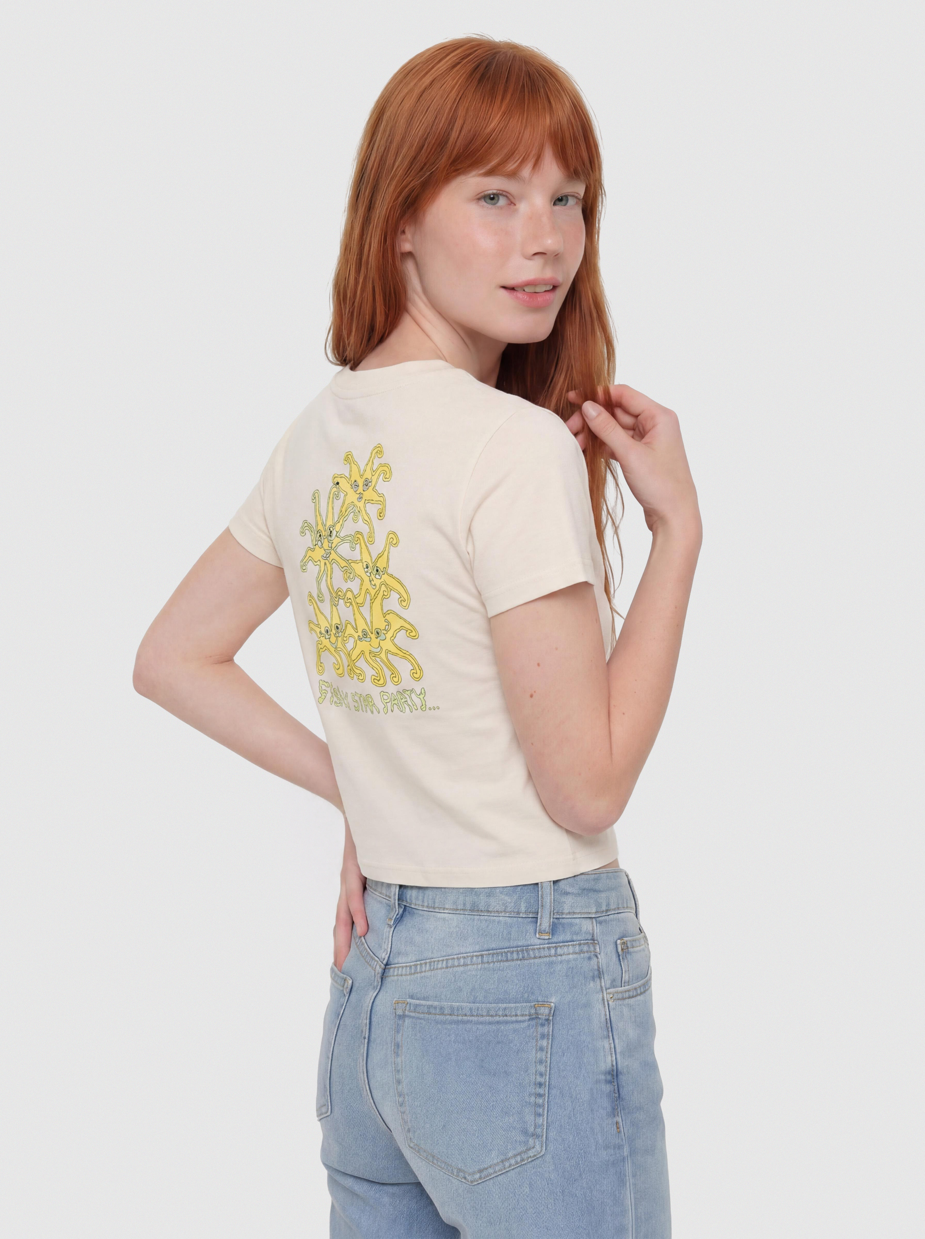 T-shirt Volcom Moove On Wmn (vintage white)