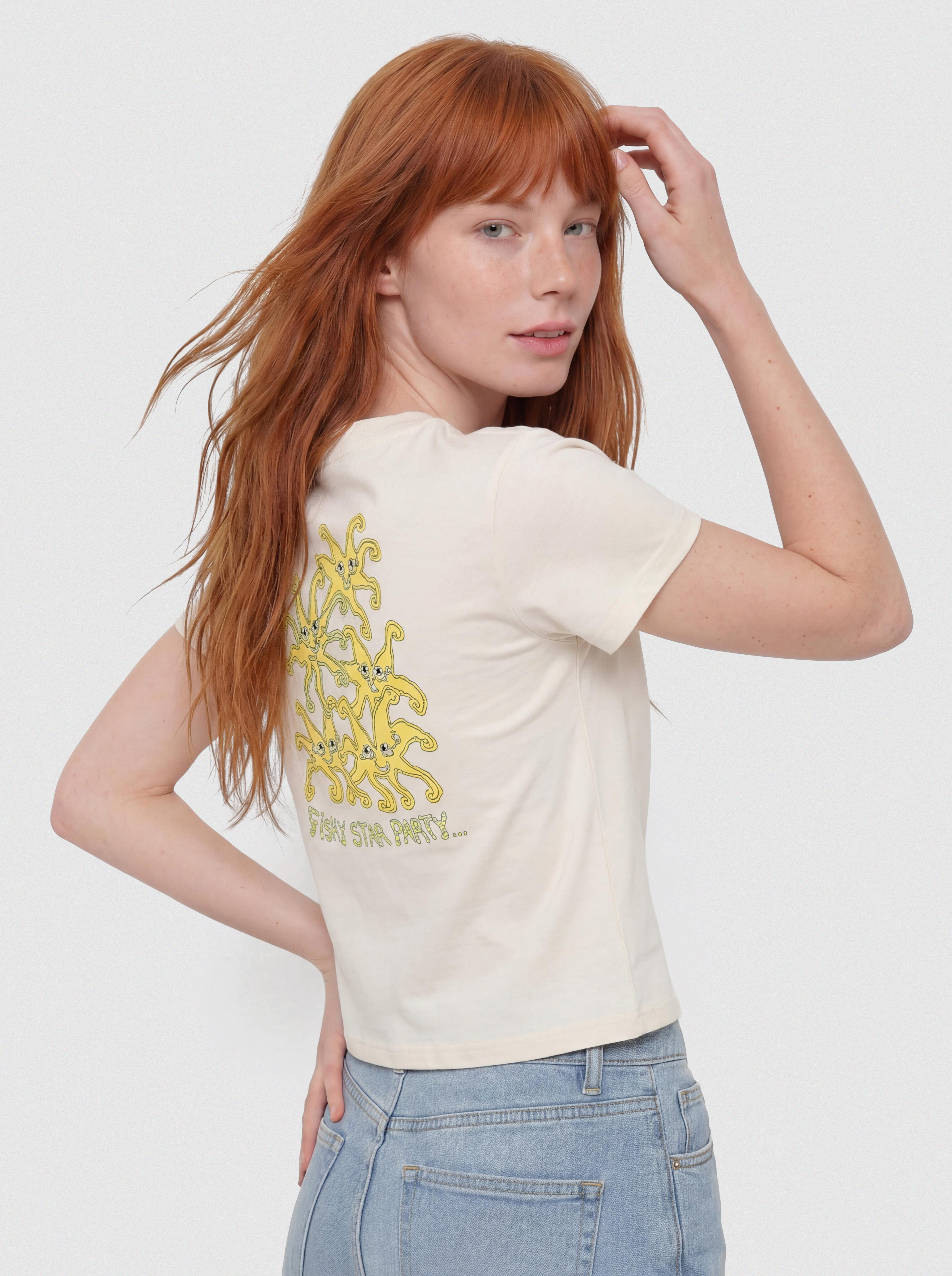 T-shirt Volcom Moove On Wmn (vintage white)