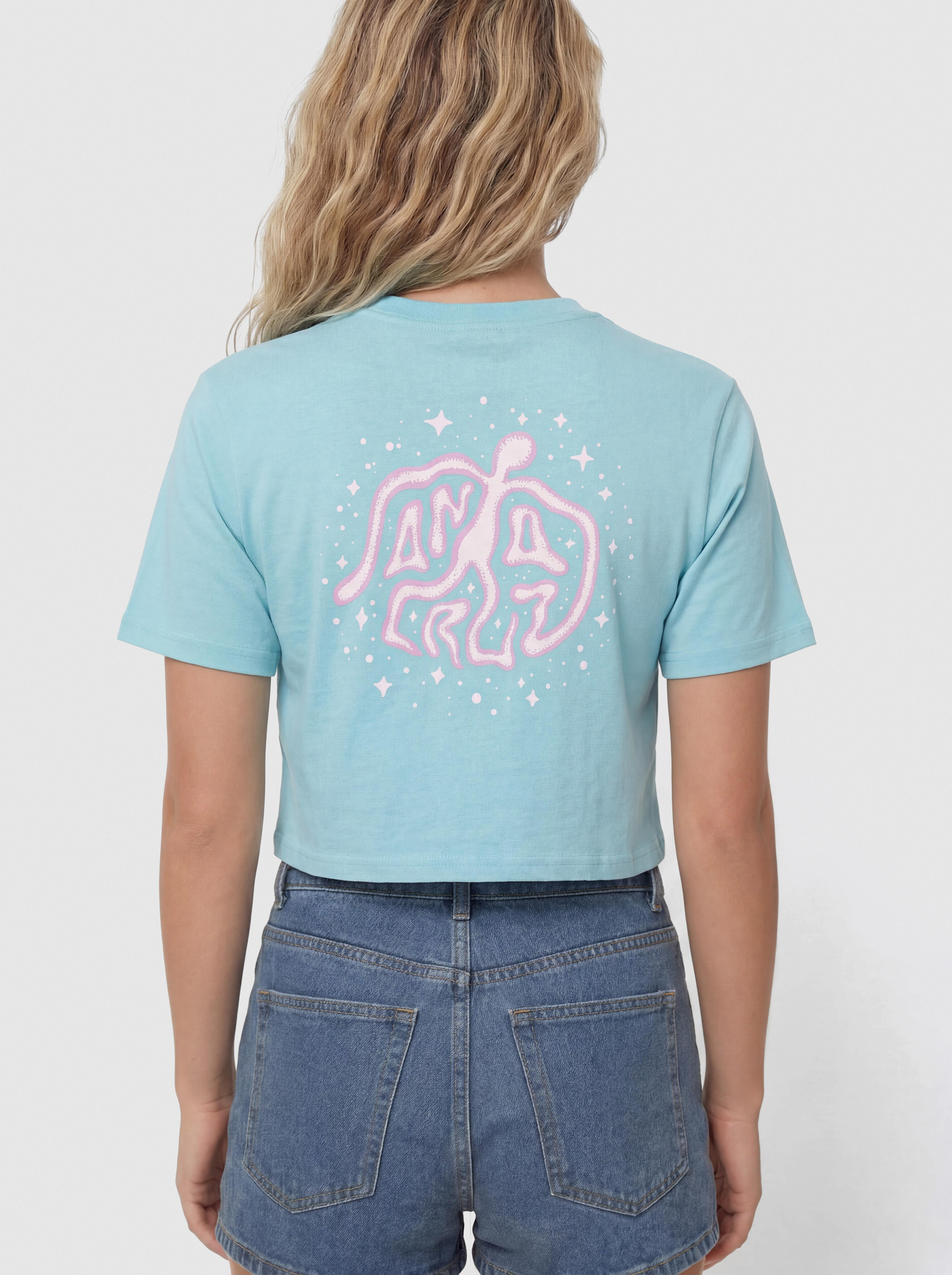 T-shirt Santa Cruz Aura Wmn (norse blue)