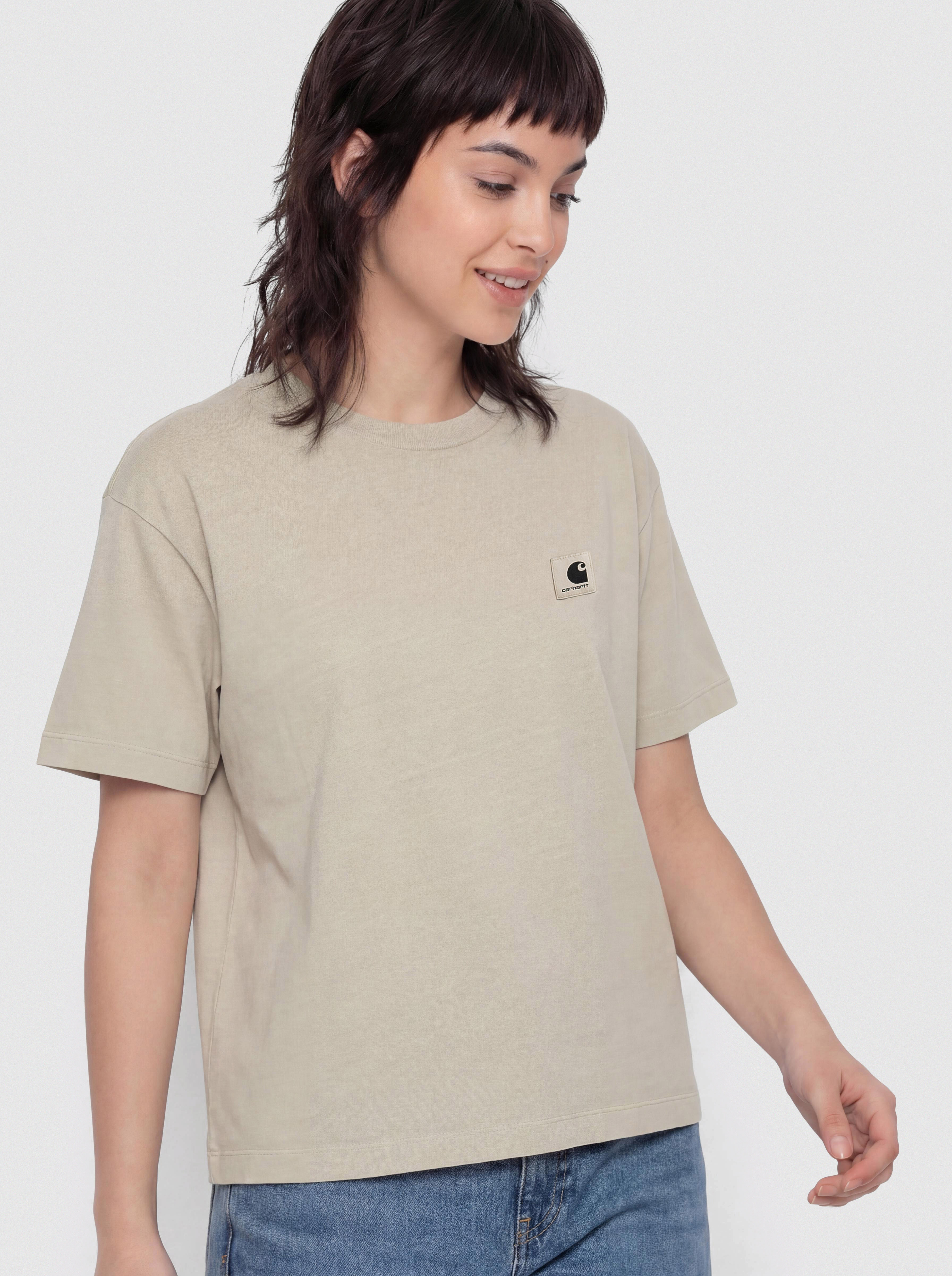 T-shirt Carhartt WIP Nelson Wmn (stone)