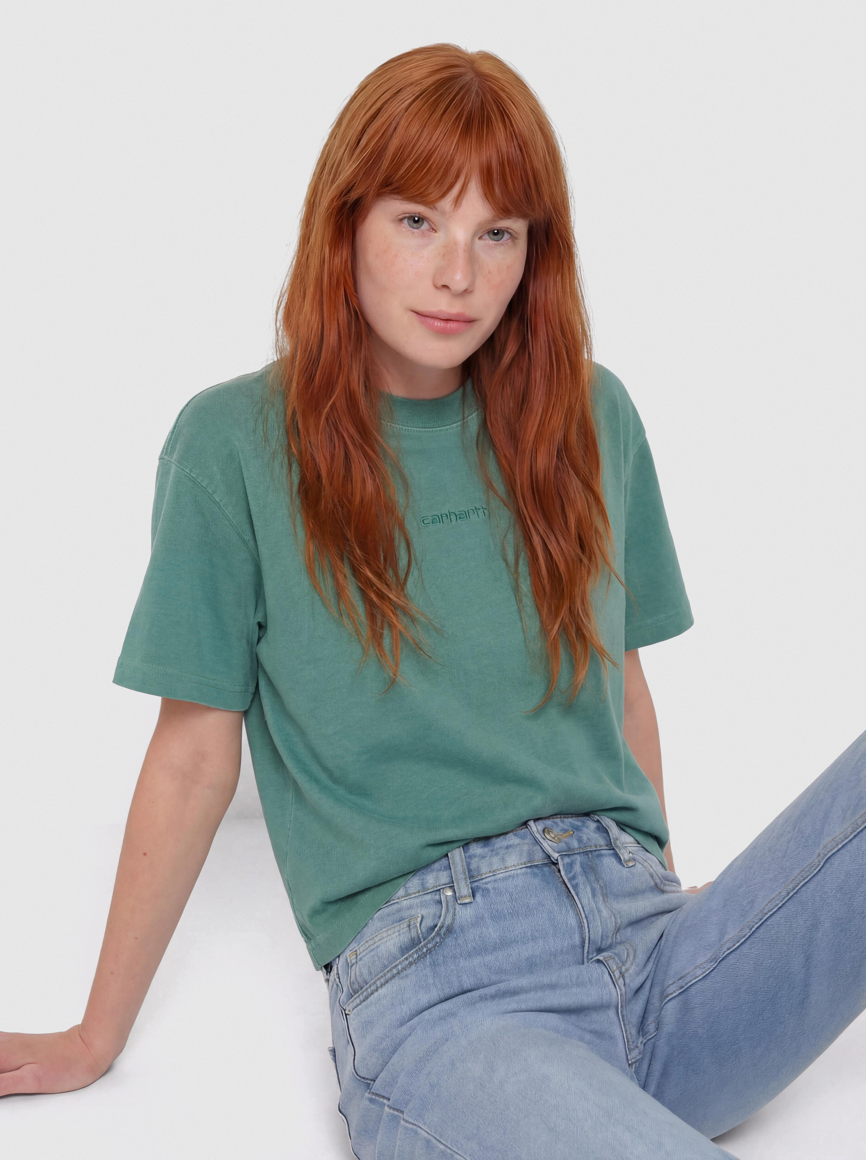 T-shirt Carhartt WIP Benton Wmn (lily)