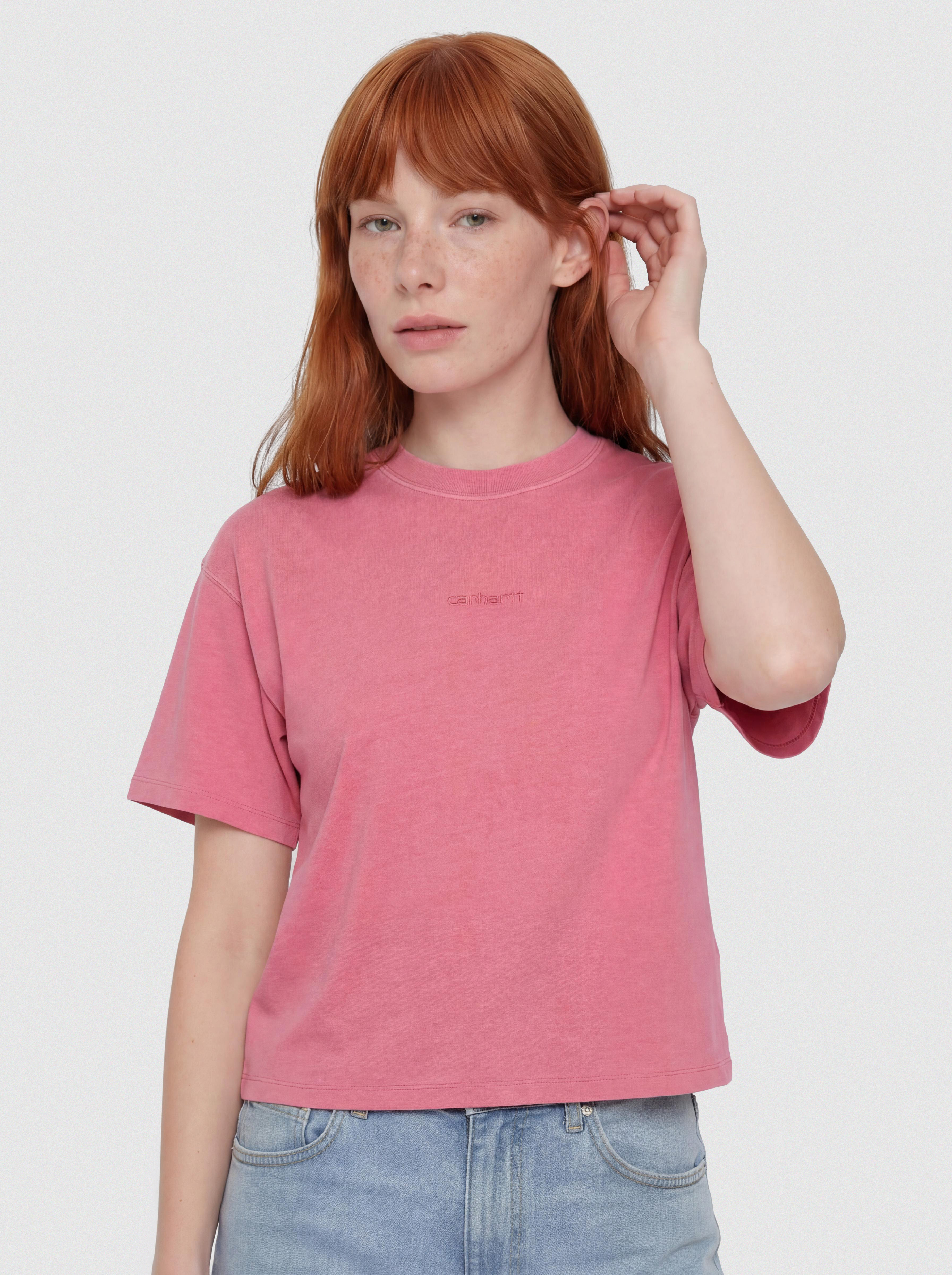 T-shirt Carhartt WIP Benton Wmn (primrose)