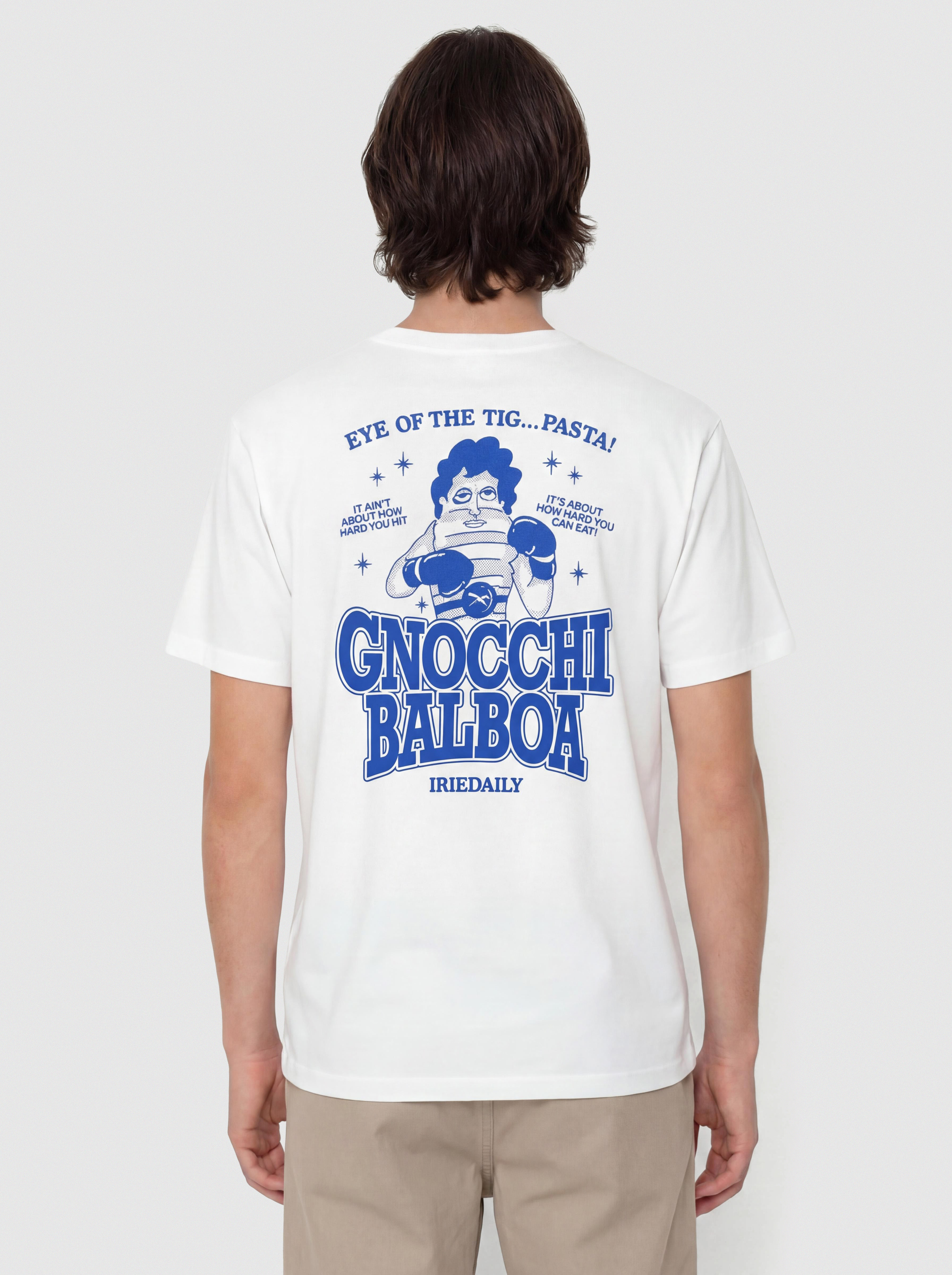 T-shirt Iriedaily Gnocchi Balboa (white)