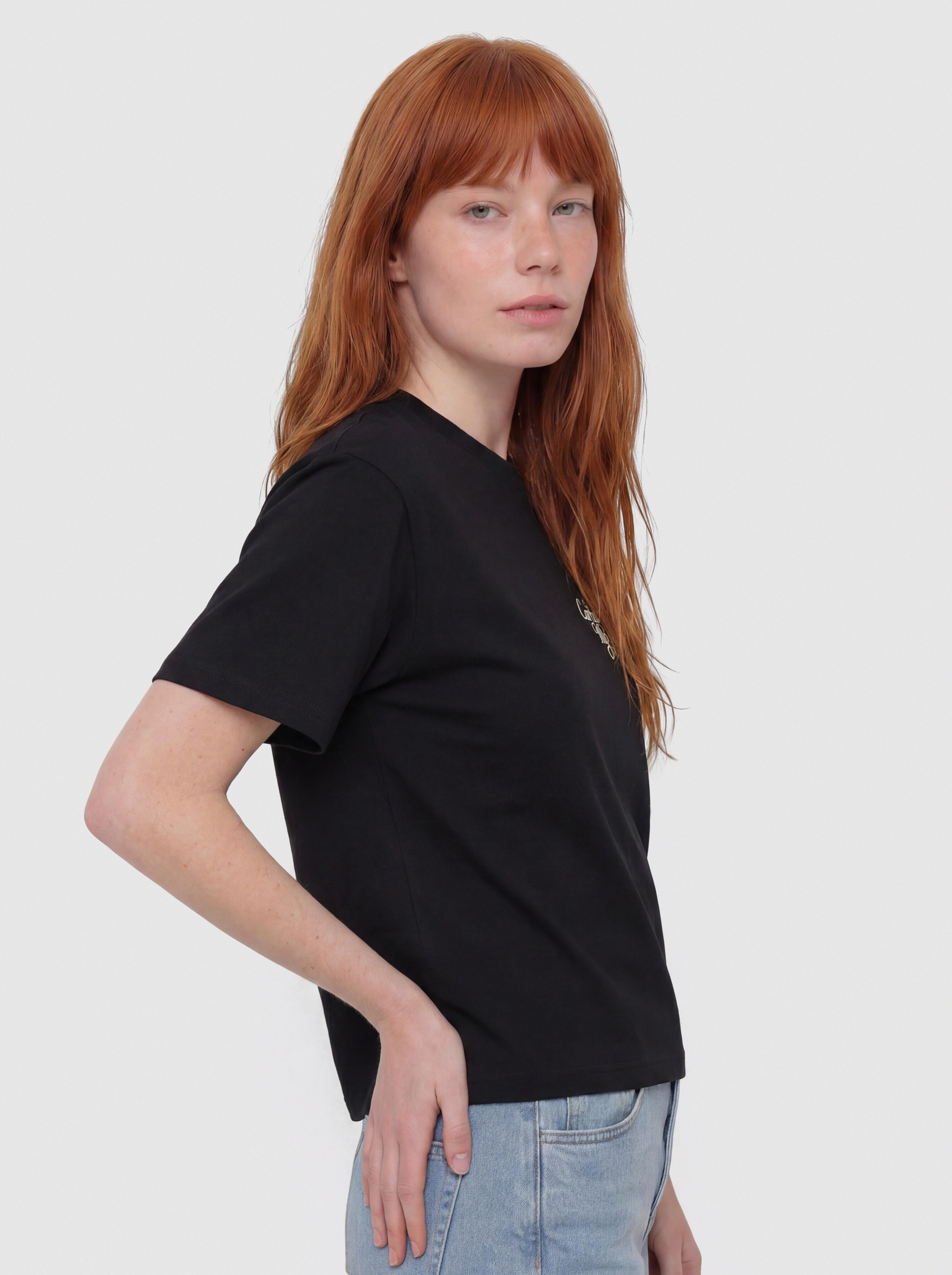 T-shirt Carhartt WIP Vestige Wmn (black)
