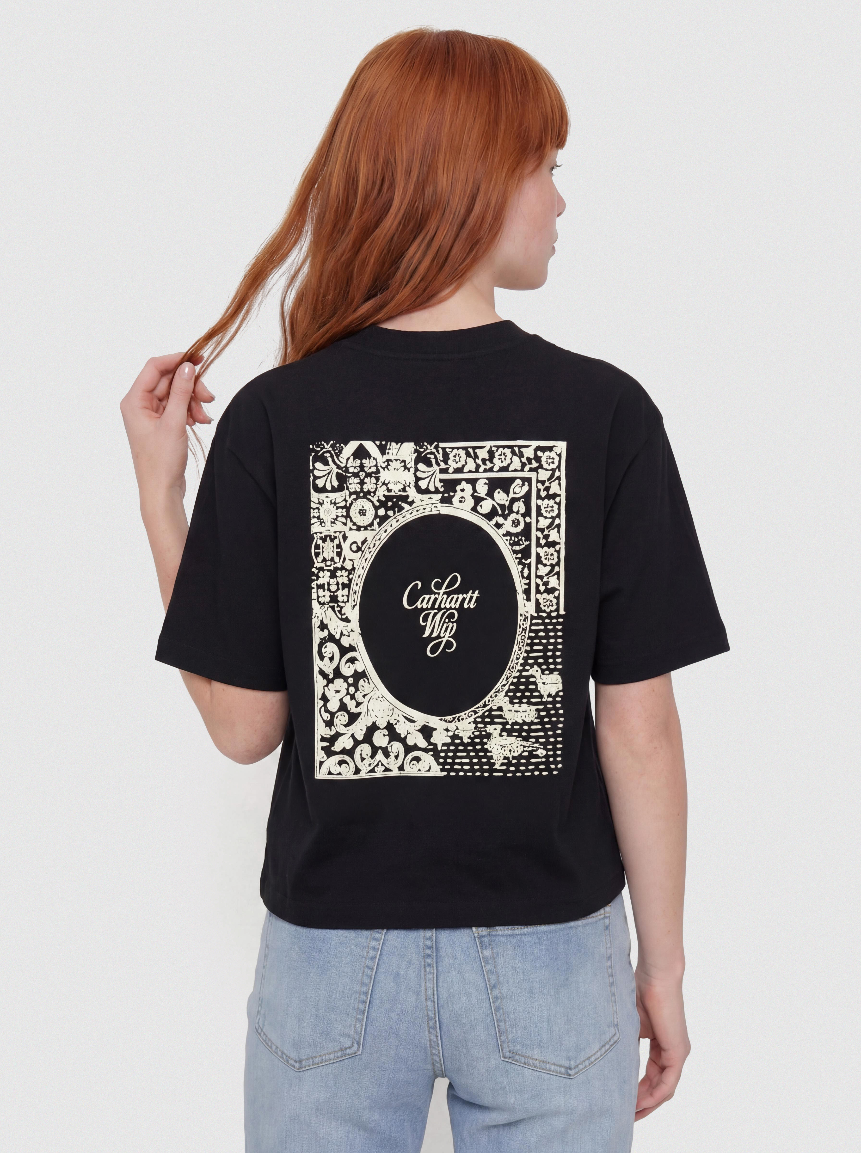 T-shirt Carhartt WIP Vestige Wmn (black)