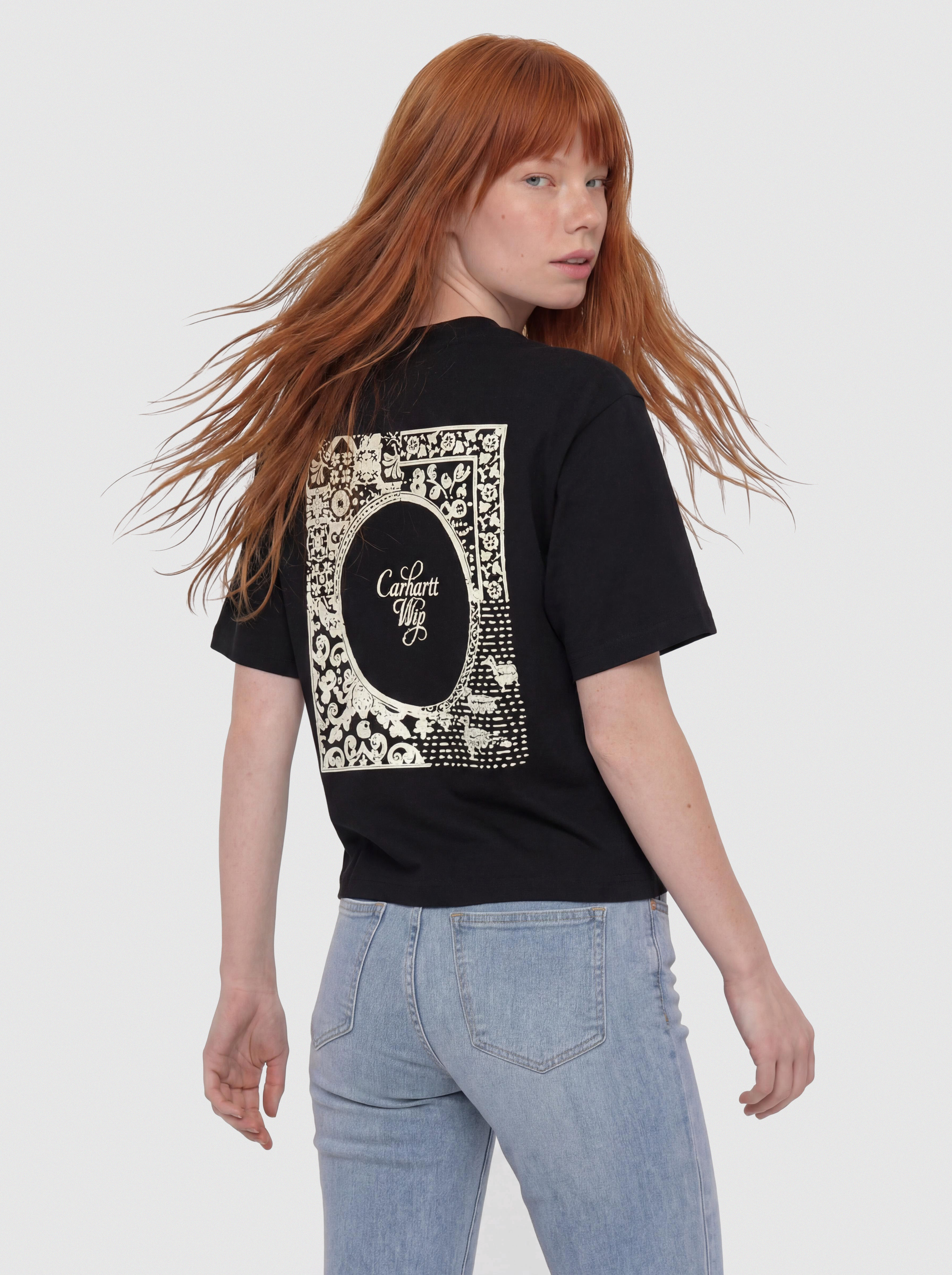 T-shirt Carhartt WIP Vestige Wmn (black)