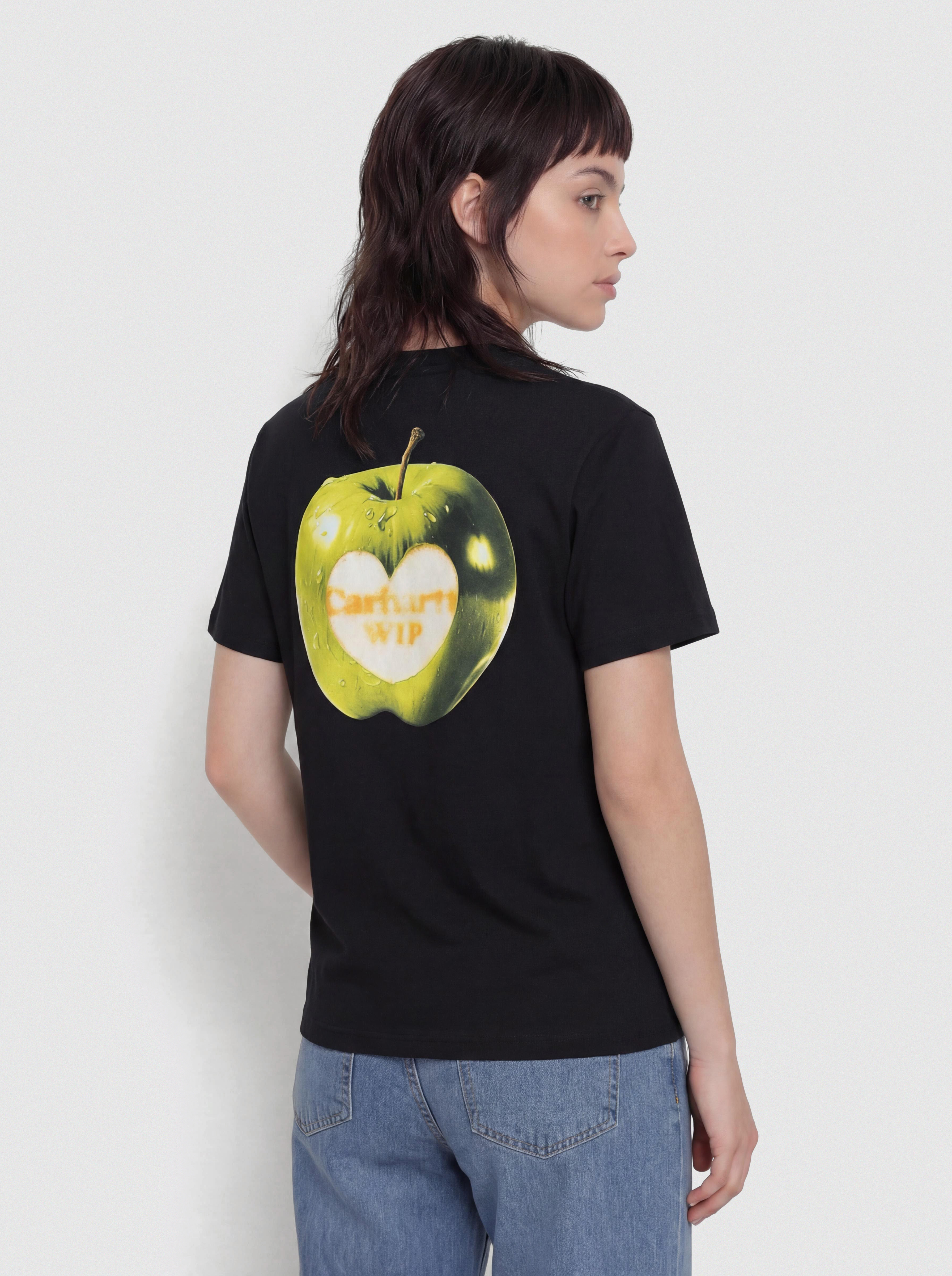 T-shirt Carhartt WIP Spoiled Wmn (black)