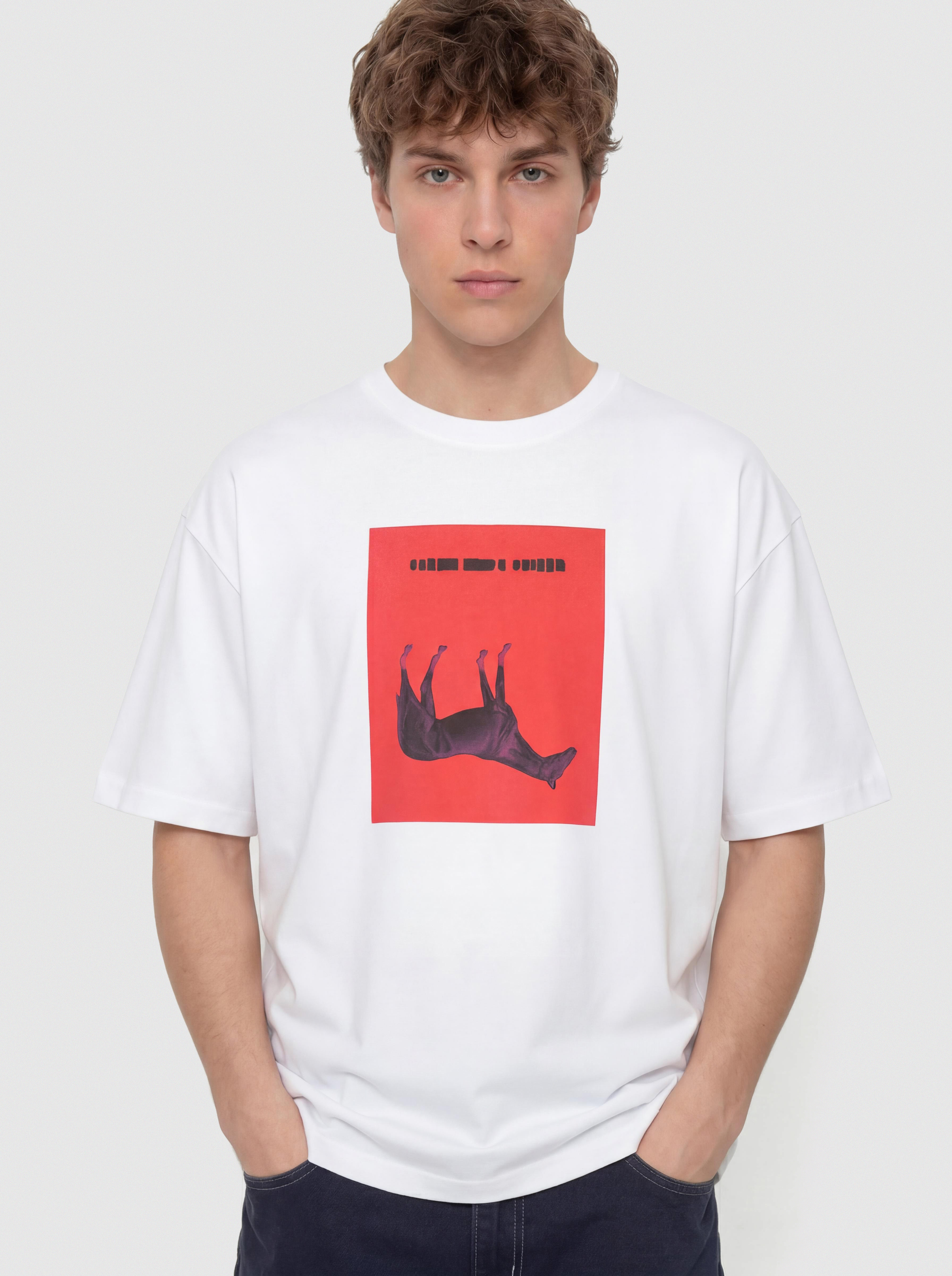 T-shirt Carhartt WIP Sean Hamilton 02 (white)