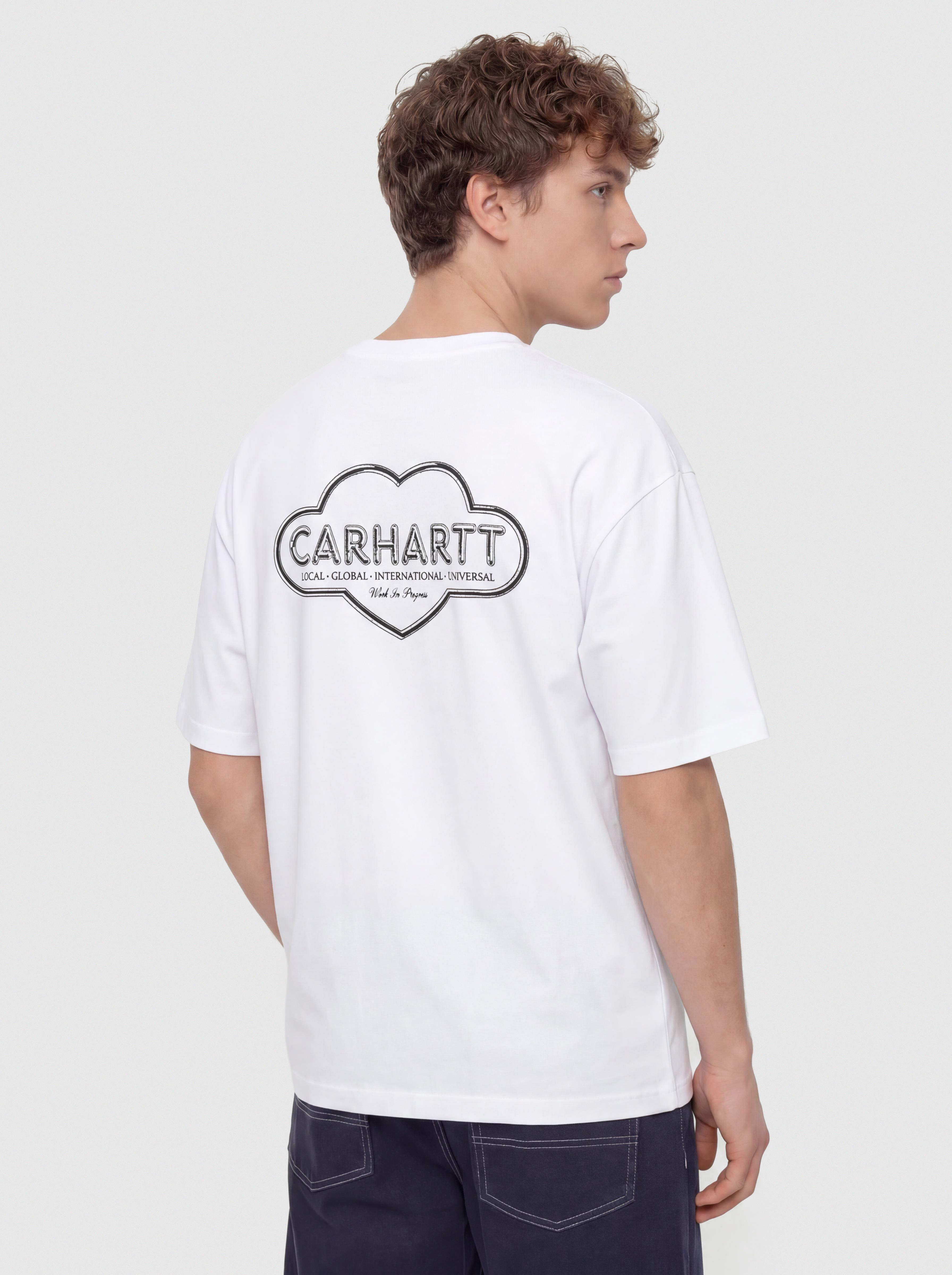 T-shirt Carhartt WIP Cloud Heart (white)
