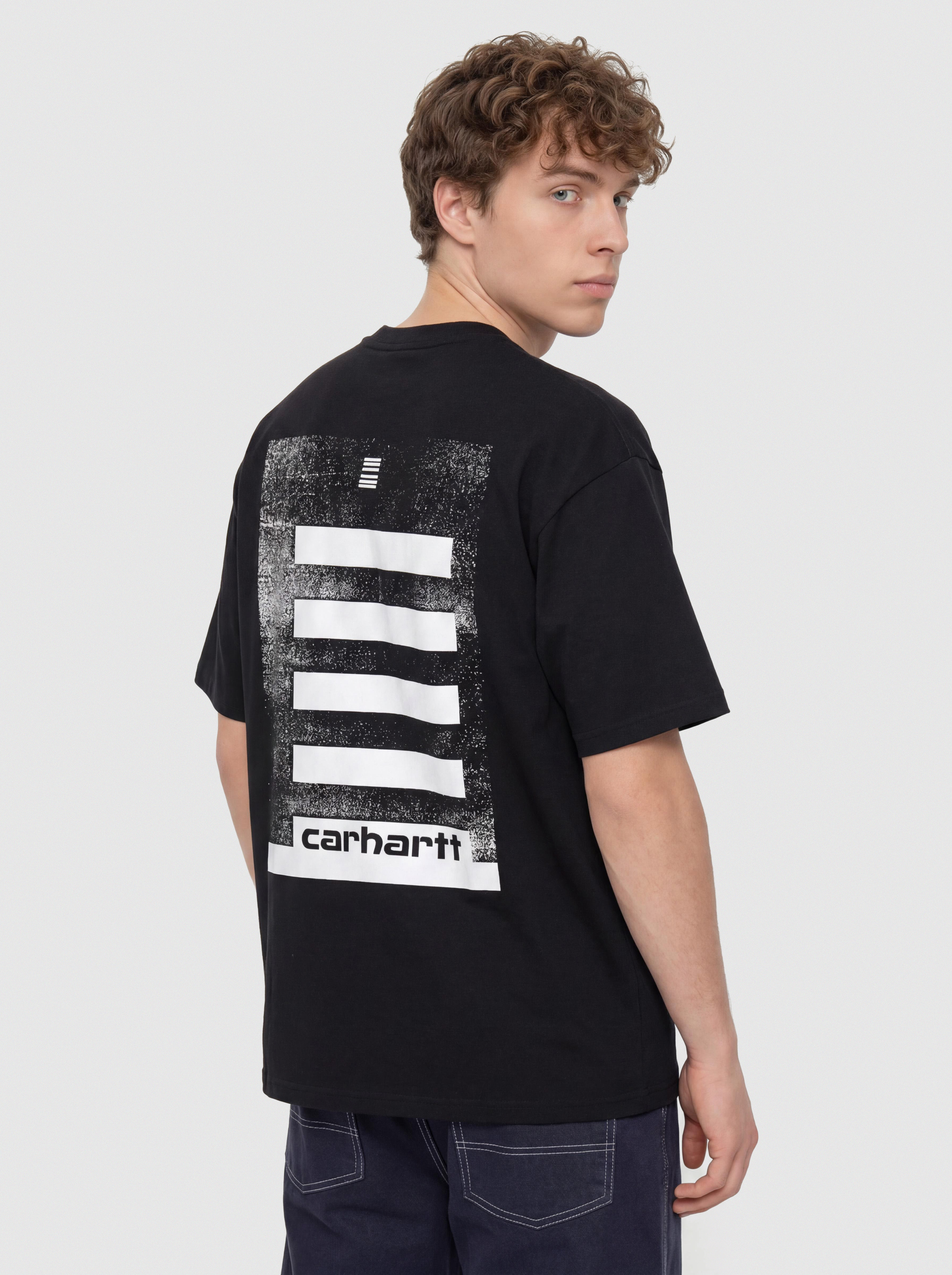 T-shirt Carhartt WIP Archive Lines (black)