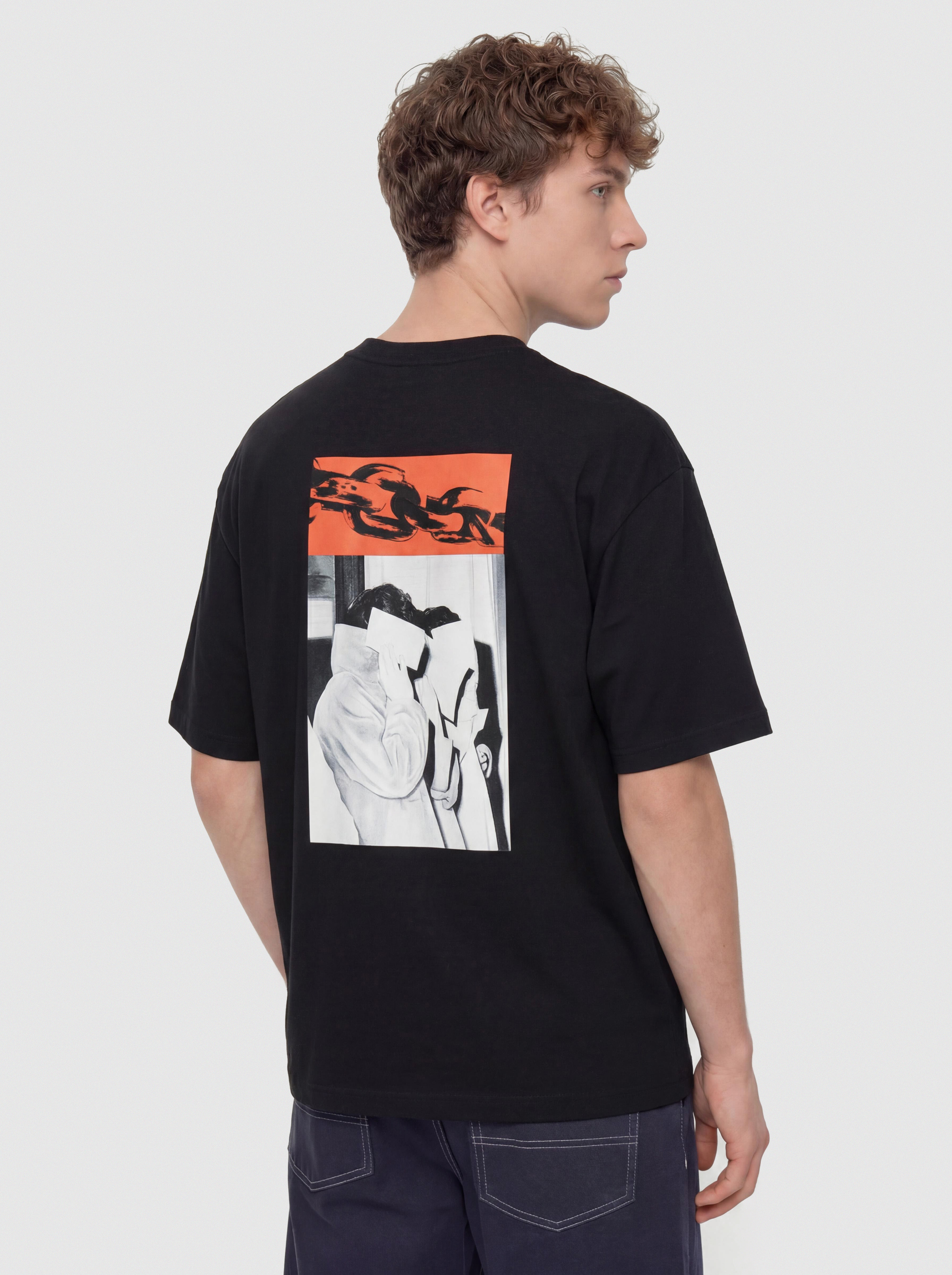 T-shirt Carhartt WIP Sean Hamilton 01 (black)