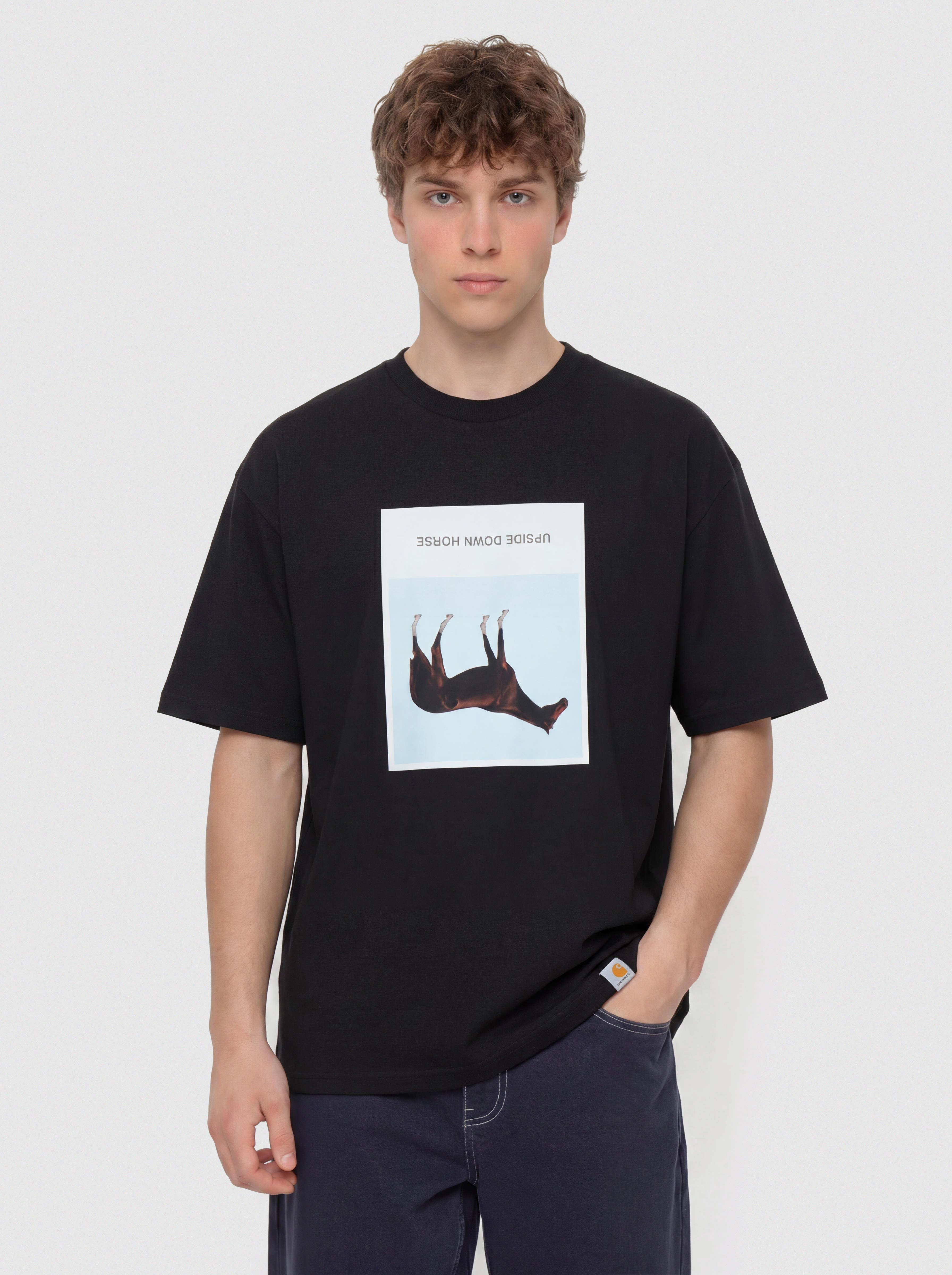 T-shirt Carhartt WIP Sean Hamilton 02 (black)