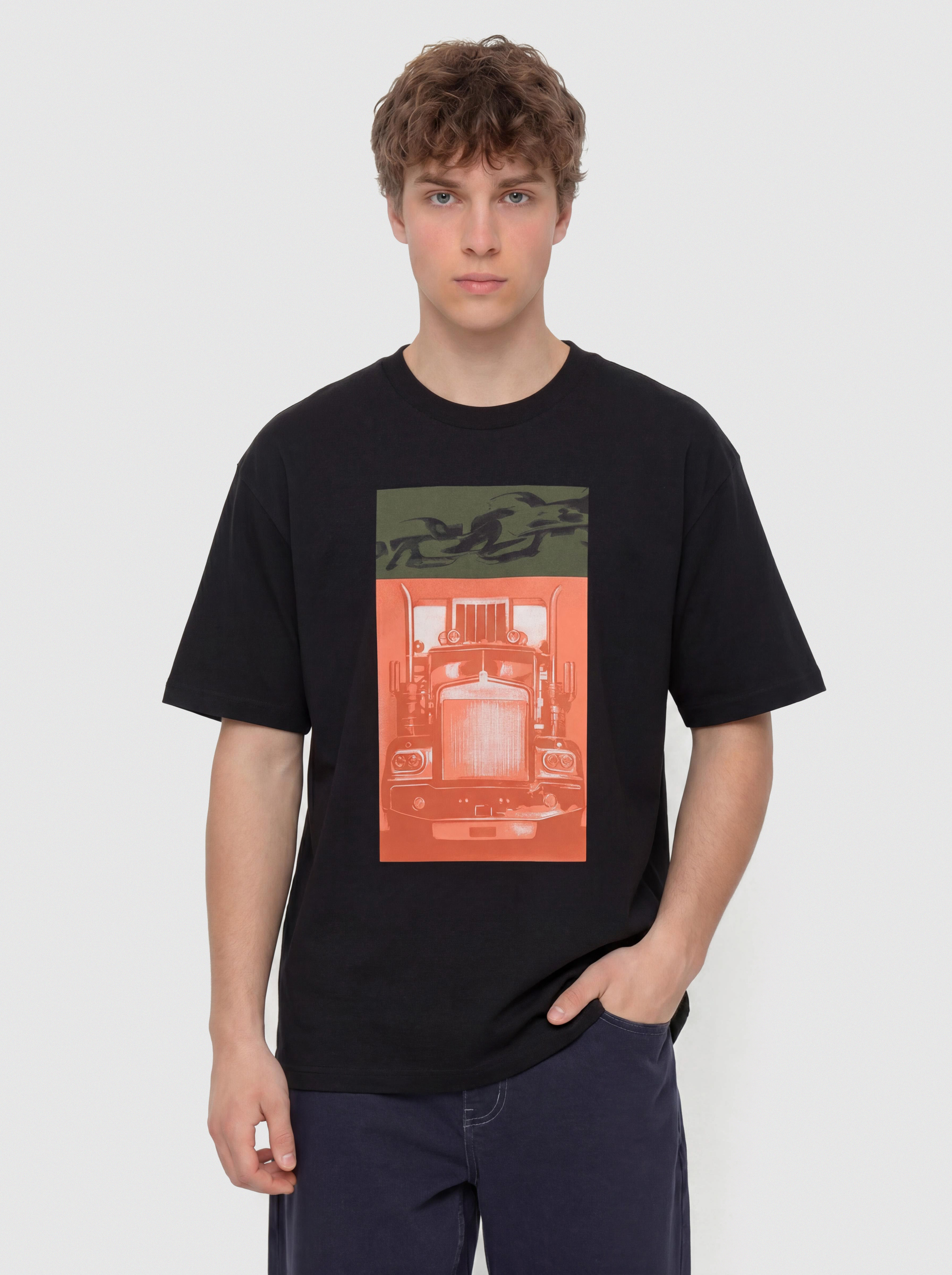 T-shirt Carhartt WIP Sean Hamilton 01 (black)
