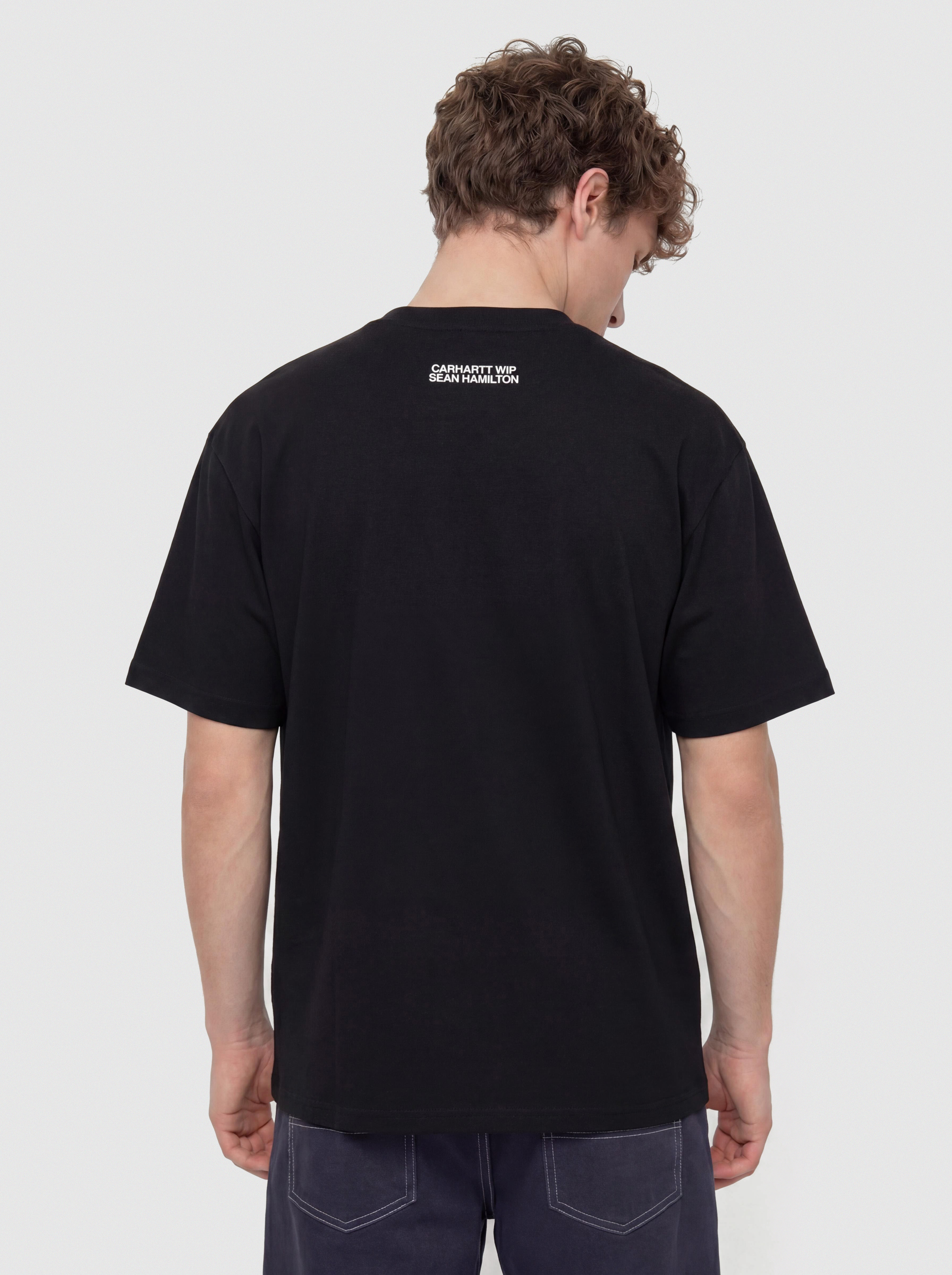 T-shirt Carhartt WIP Sean Hamilton 02 (black)