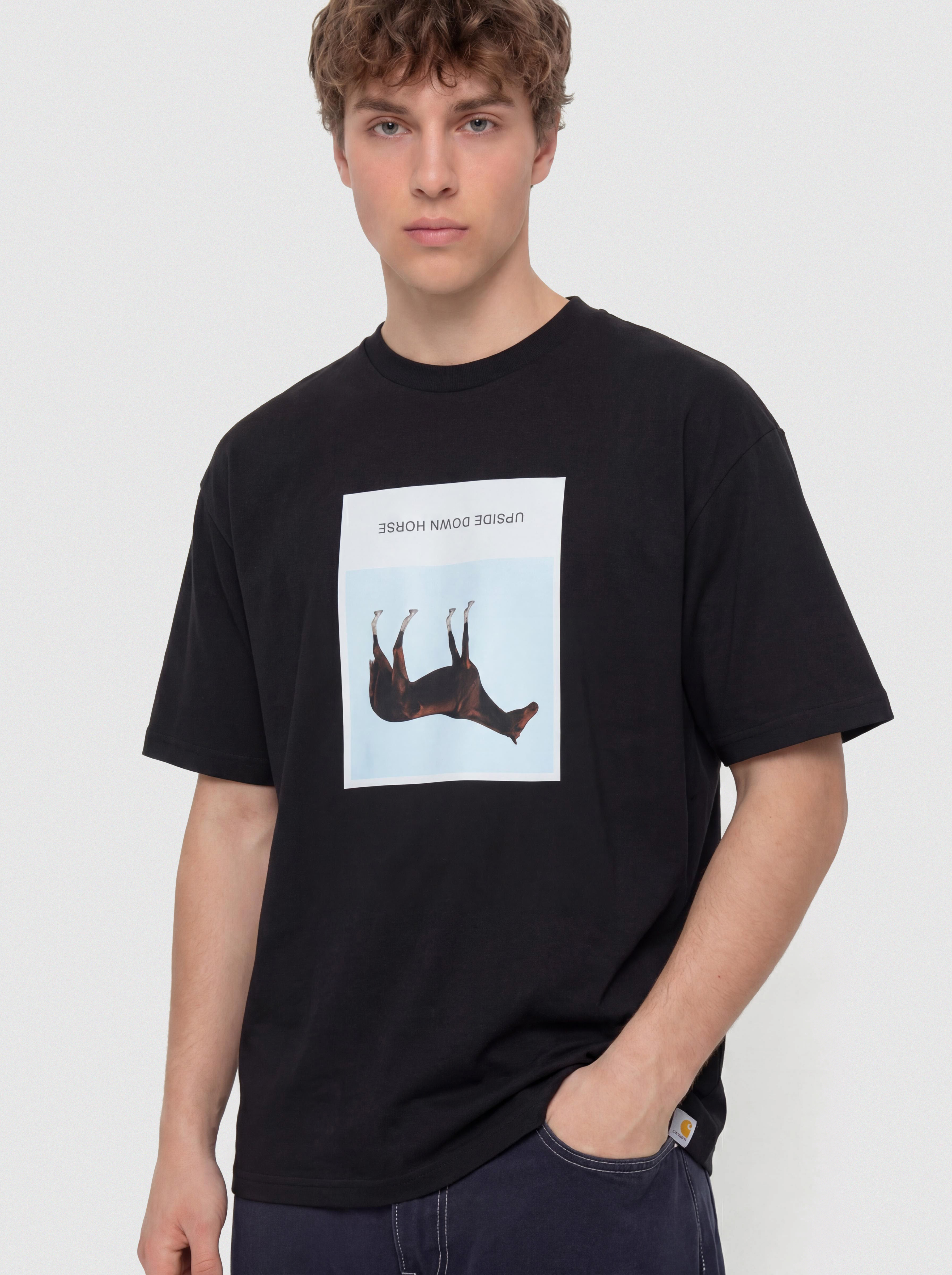 T-shirt Carhartt WIP Sean Hamilton 02 (black)