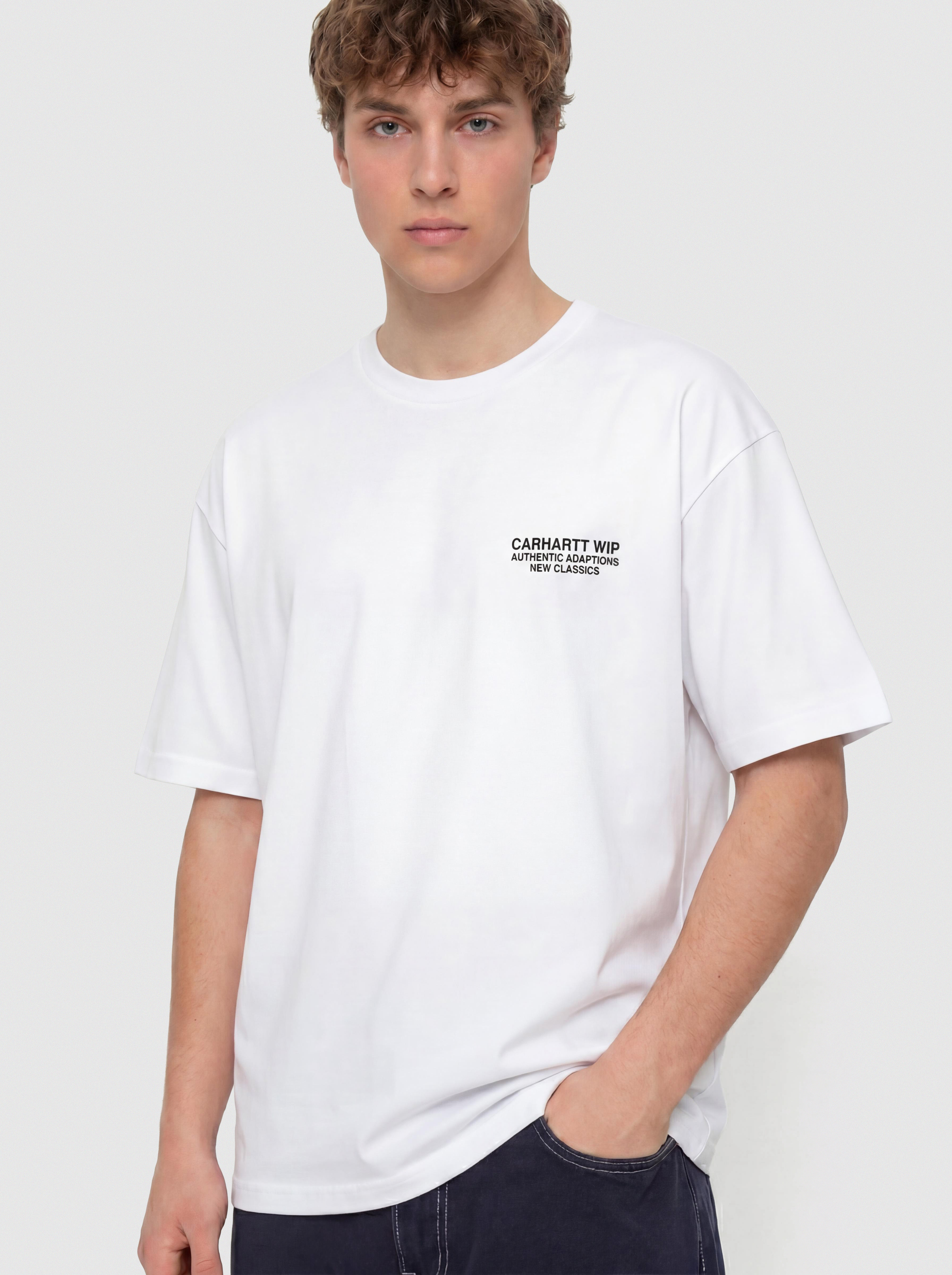 T-shirt Carhartt WIP Sean Hamilton 03 (white)