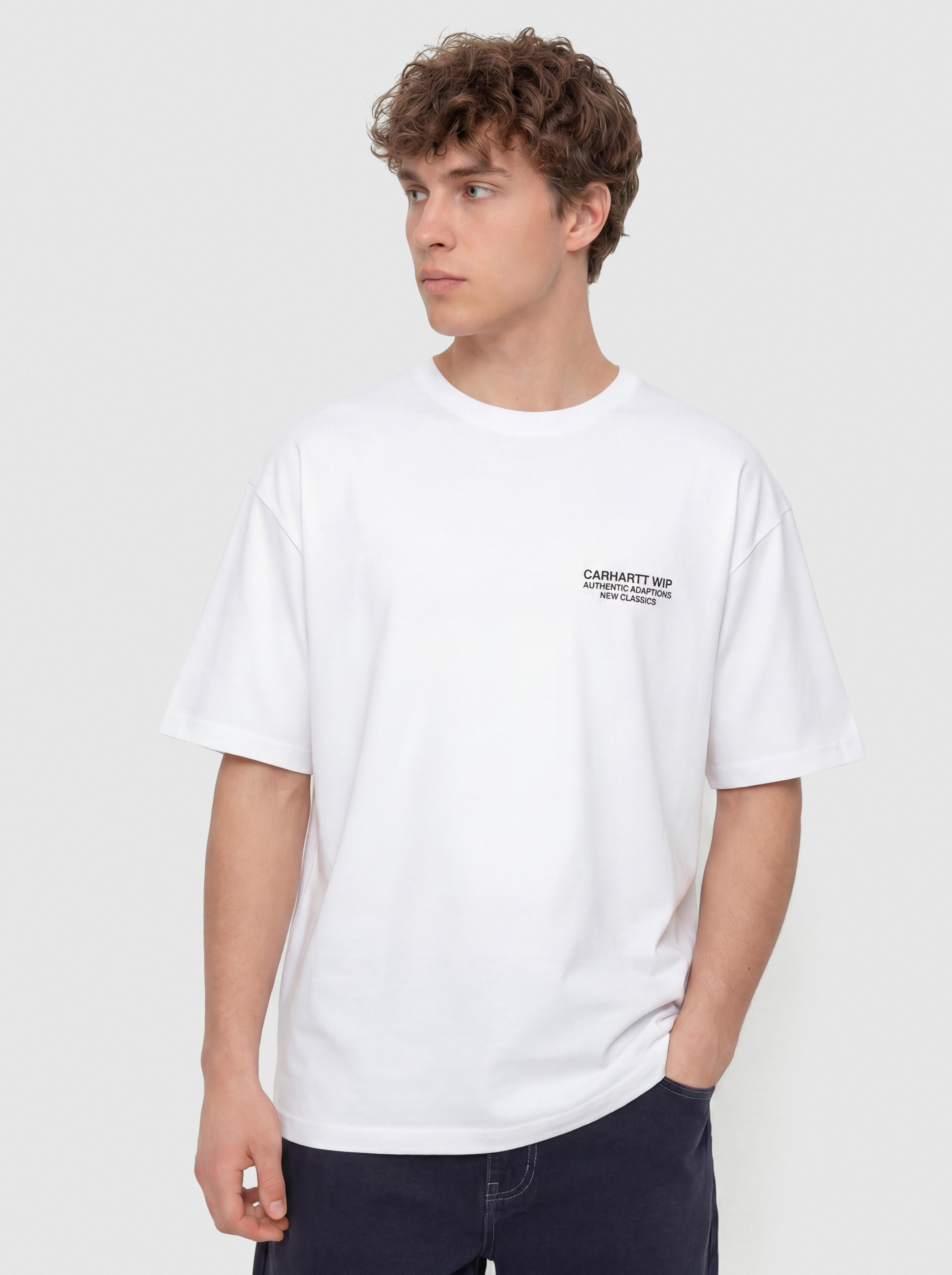 T-shirt Carhartt WIP Sean Hamilton 03 (white)