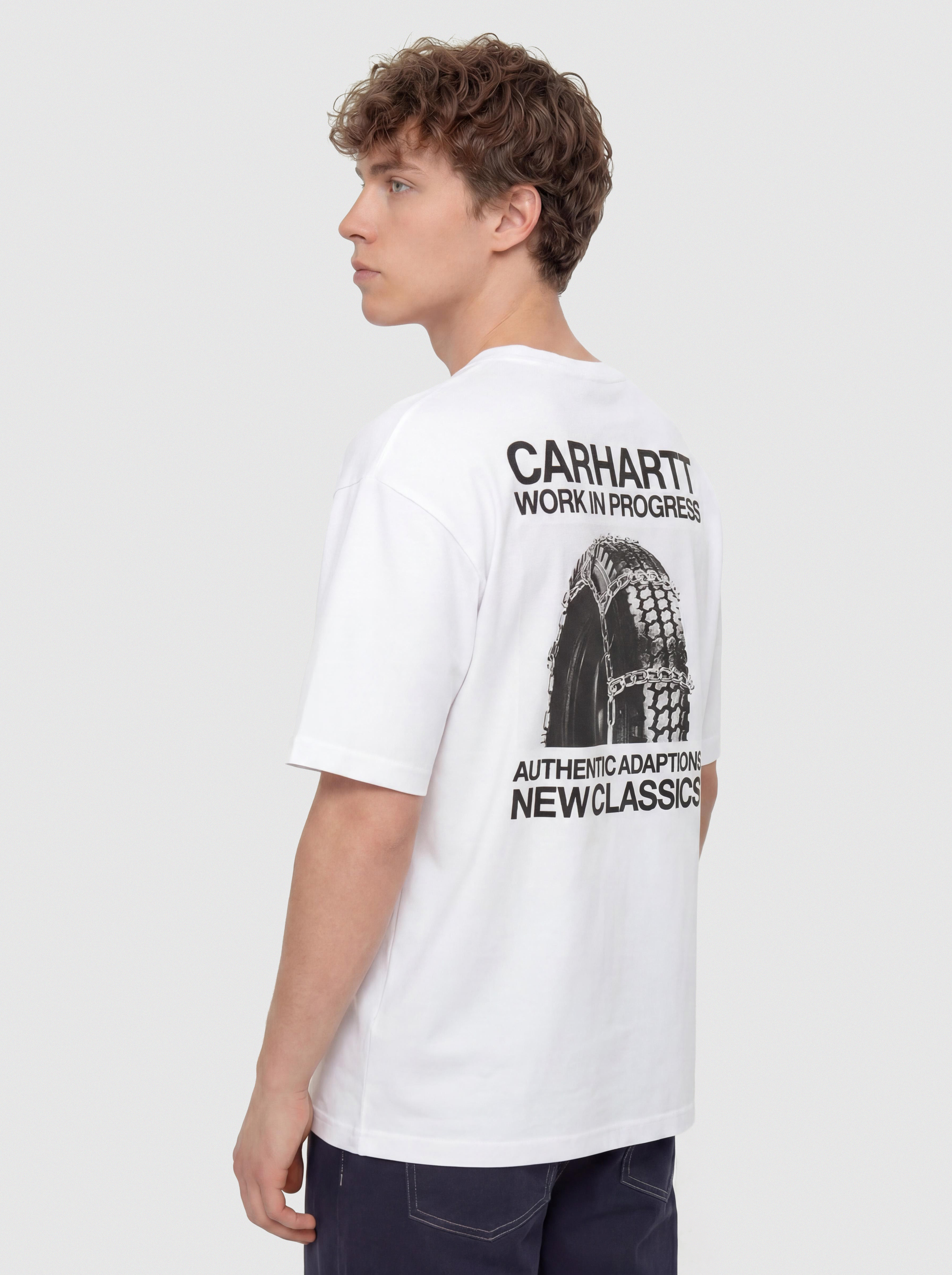 T-shirt Carhartt WIP Sean Hamilton 03 (white)