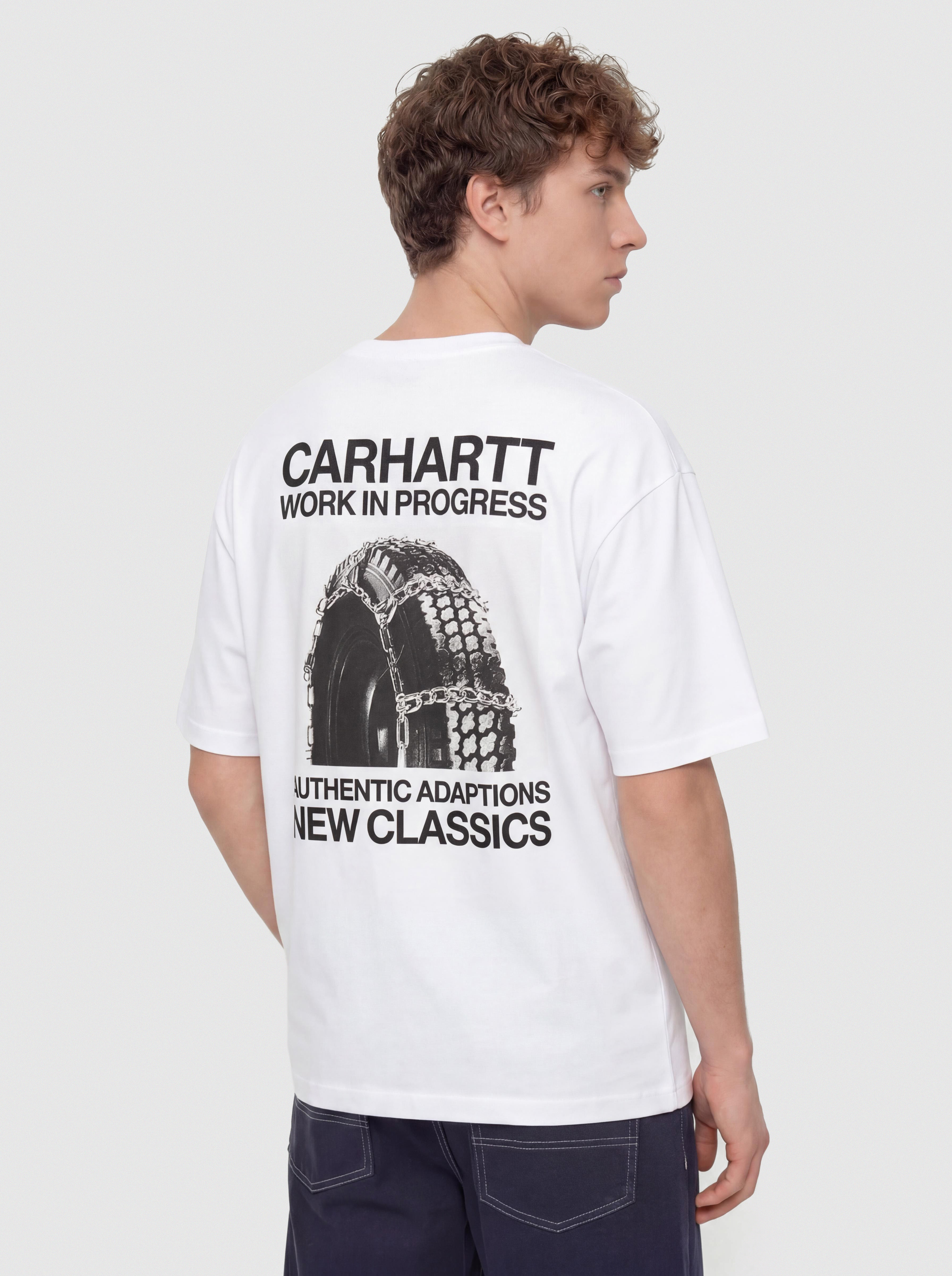 T-shirt Carhartt WIP Sean Hamilton 03 (white)