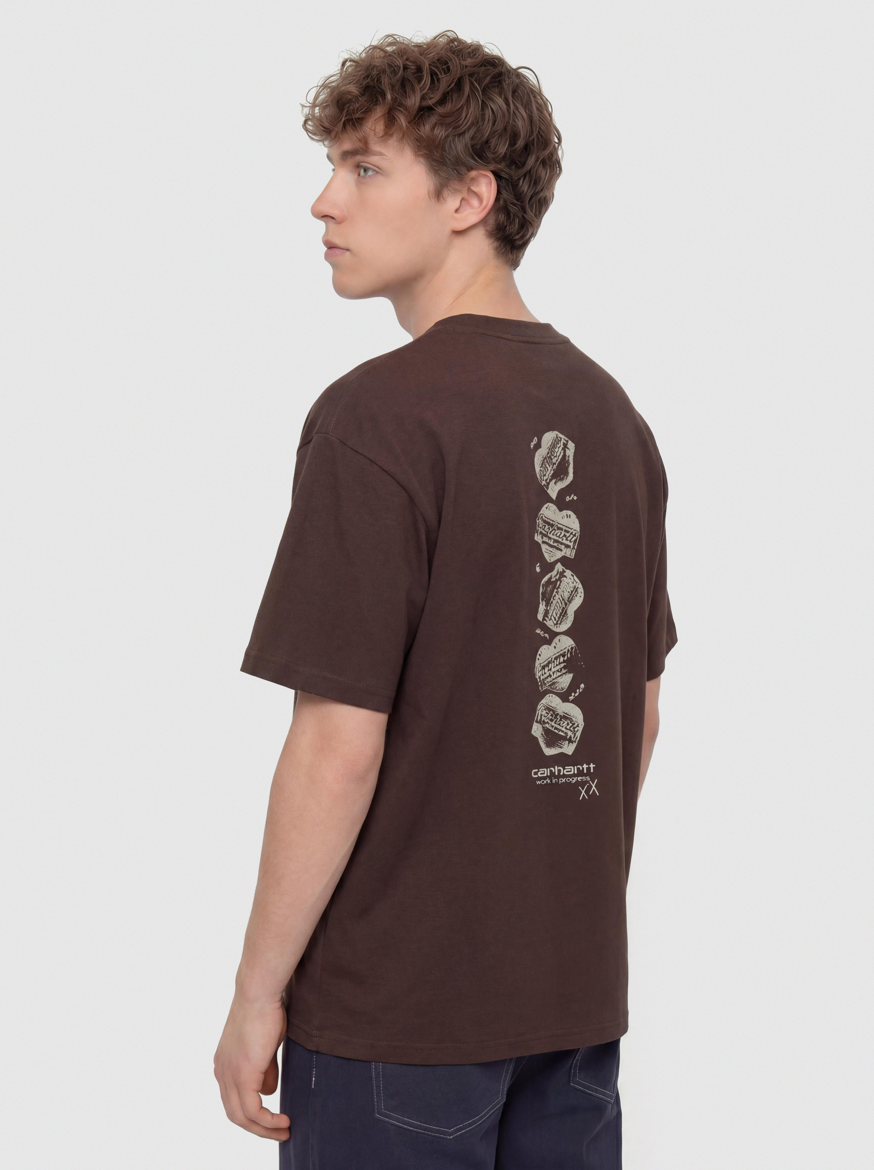T-shirt Carhartt WIP Garble (palisander)