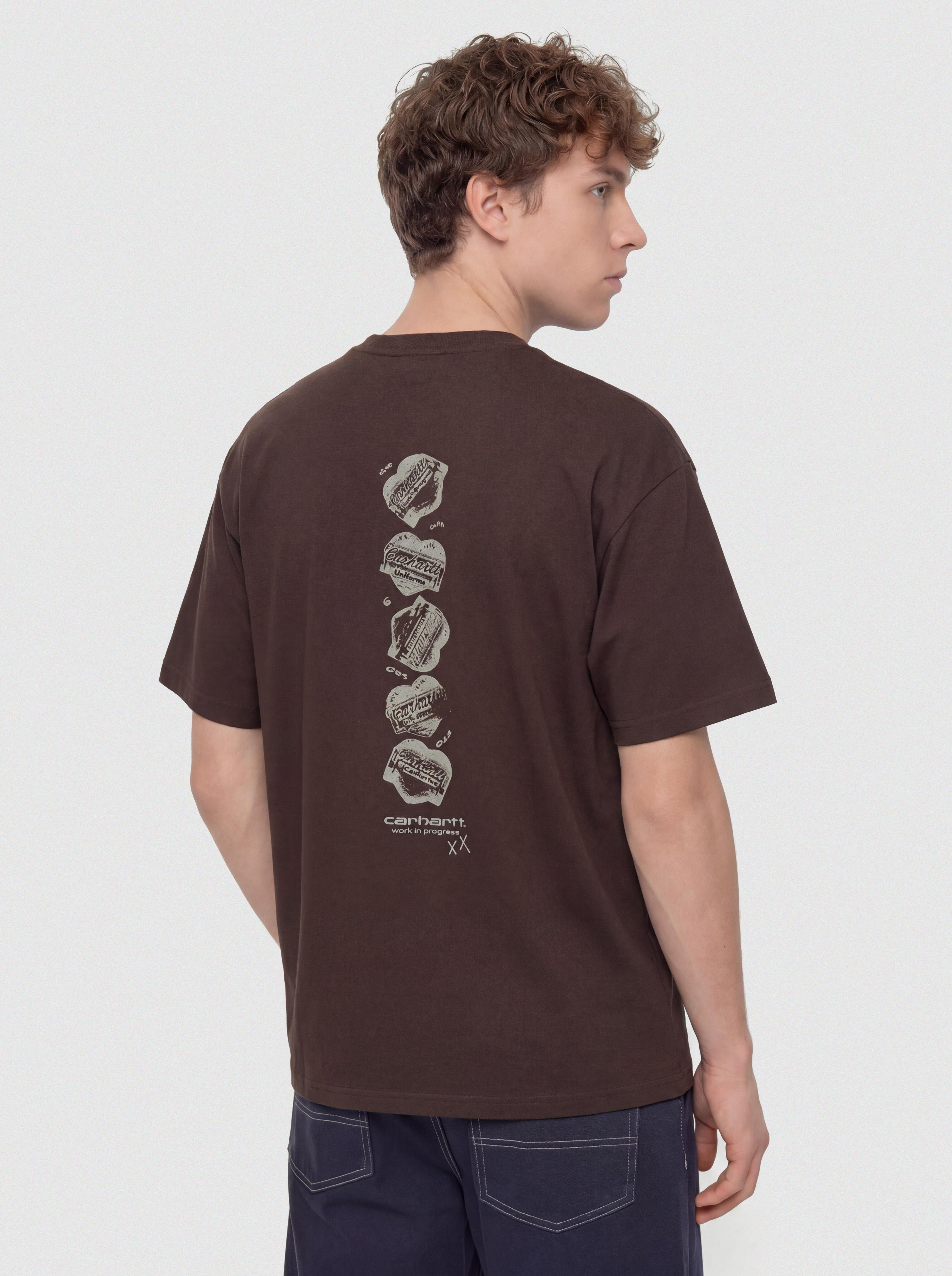 T-shirt Carhartt WIP Garble (palisander)