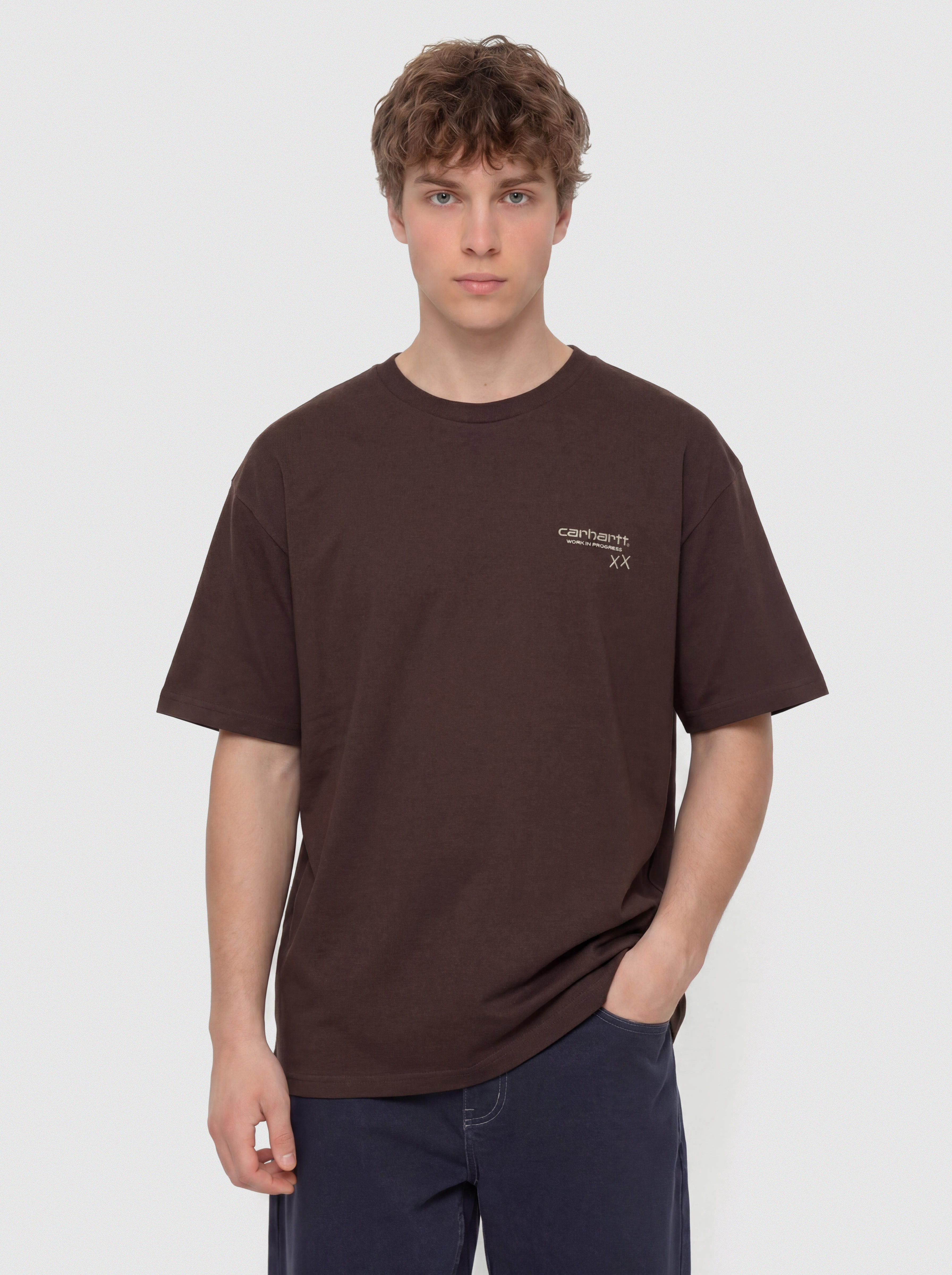 T-shirt Carhartt WIP Garble (palisander)
