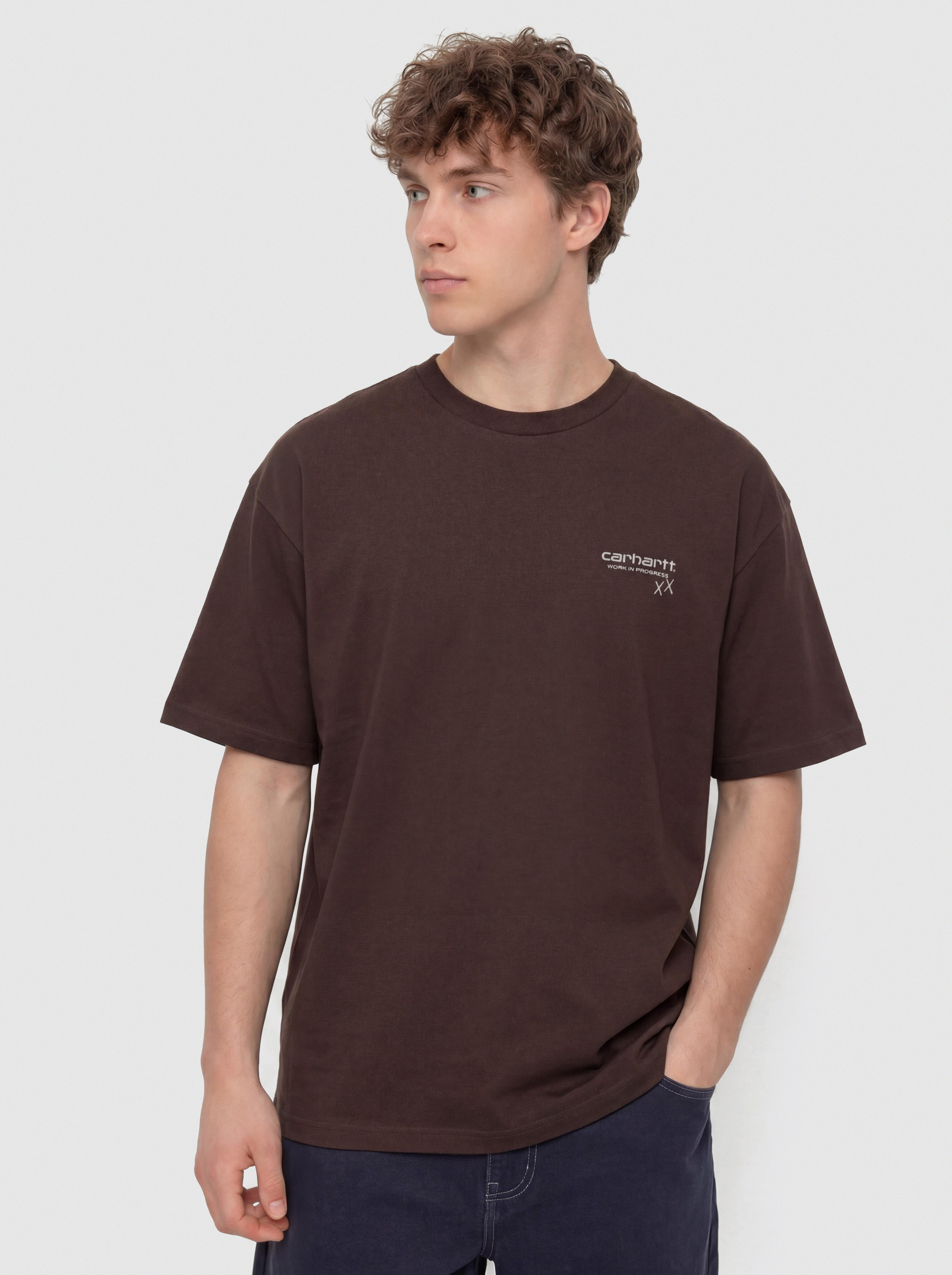 T-shirt Carhartt WIP Garble (palisander)