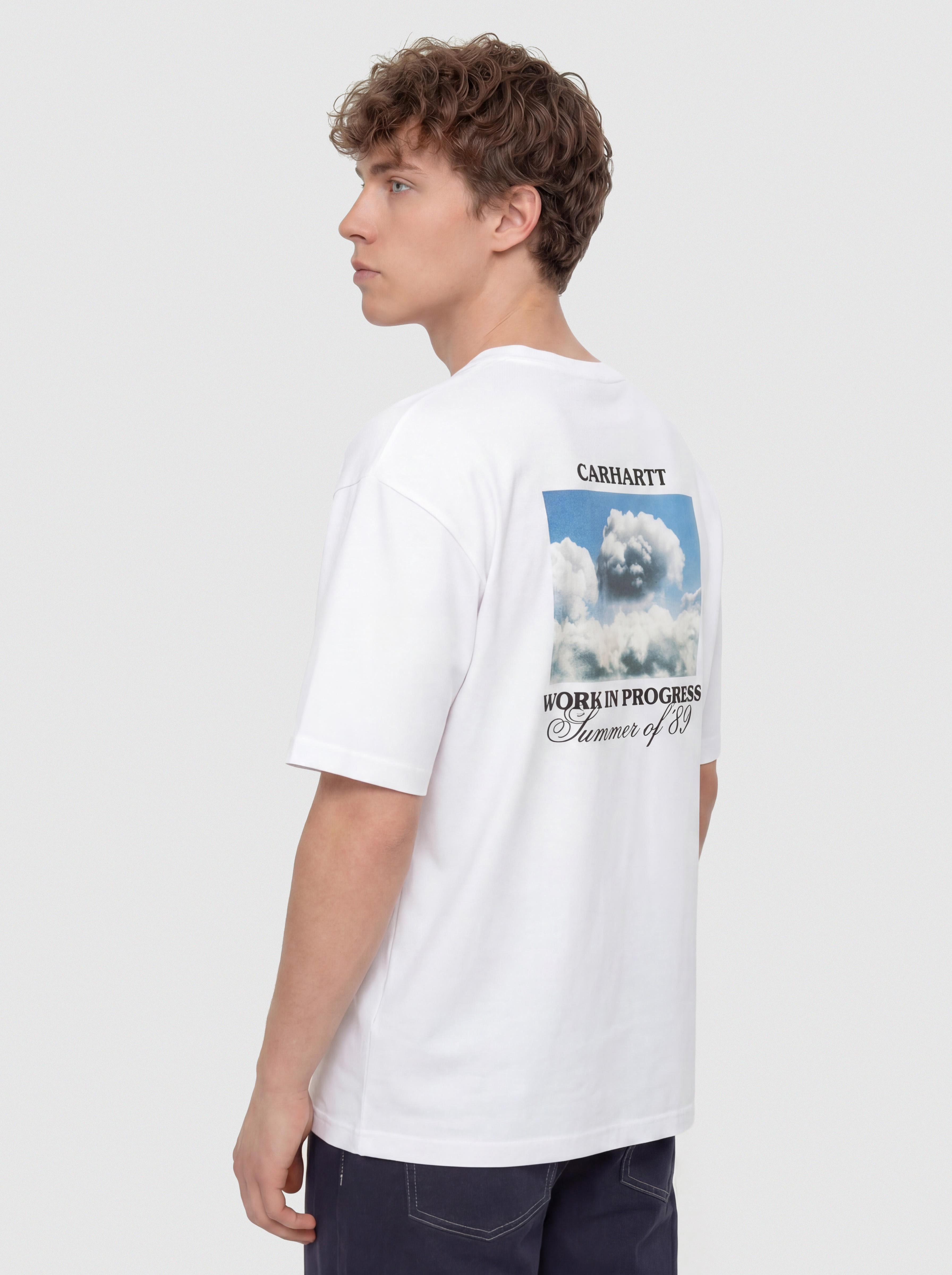 T-shirt Carhartt WIP Warm Views (white)