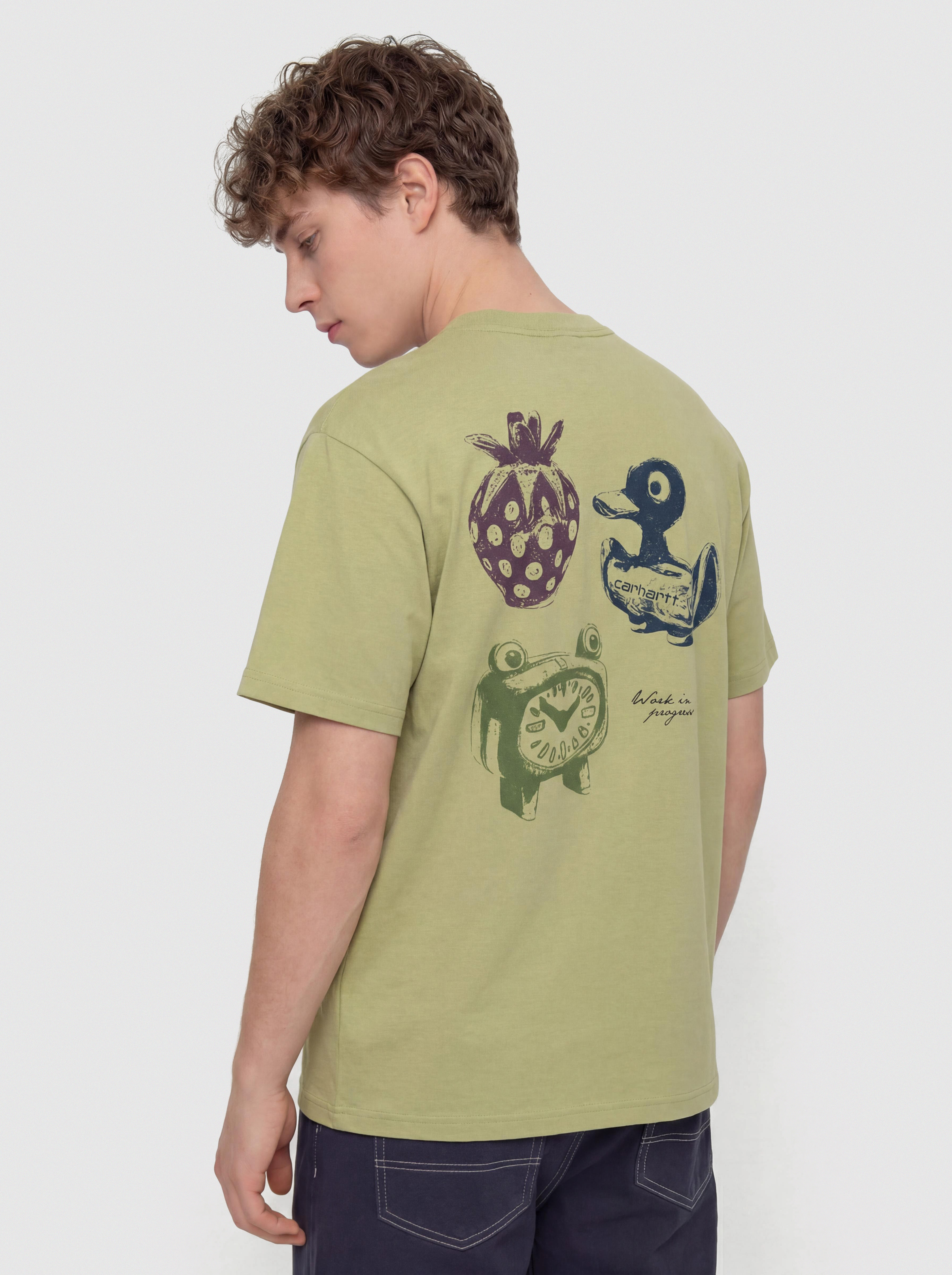 T-shirt Carhartt WIP Forma (gentle green)