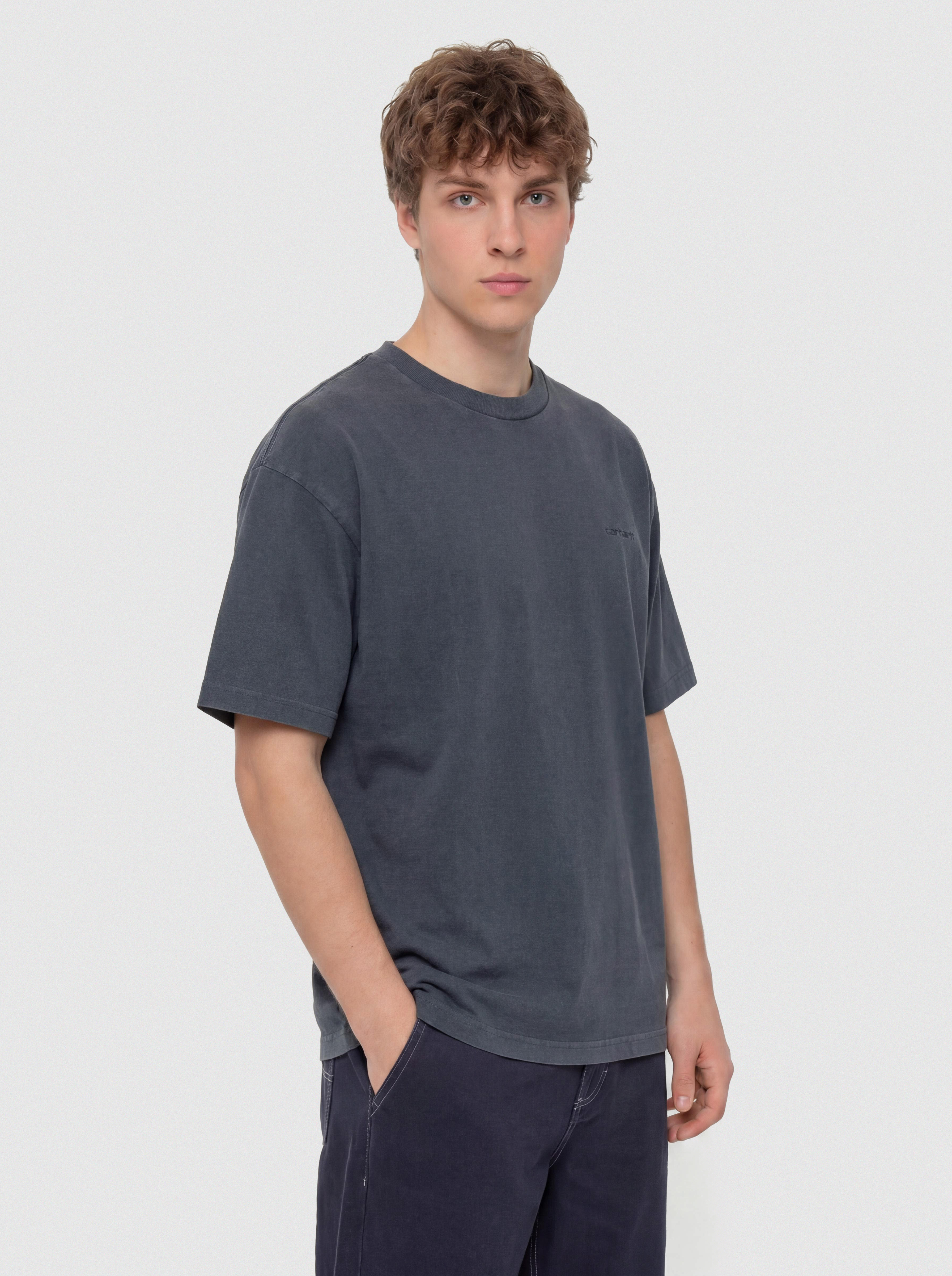 T-shirt Carhartt WIP Benton (carbon)
