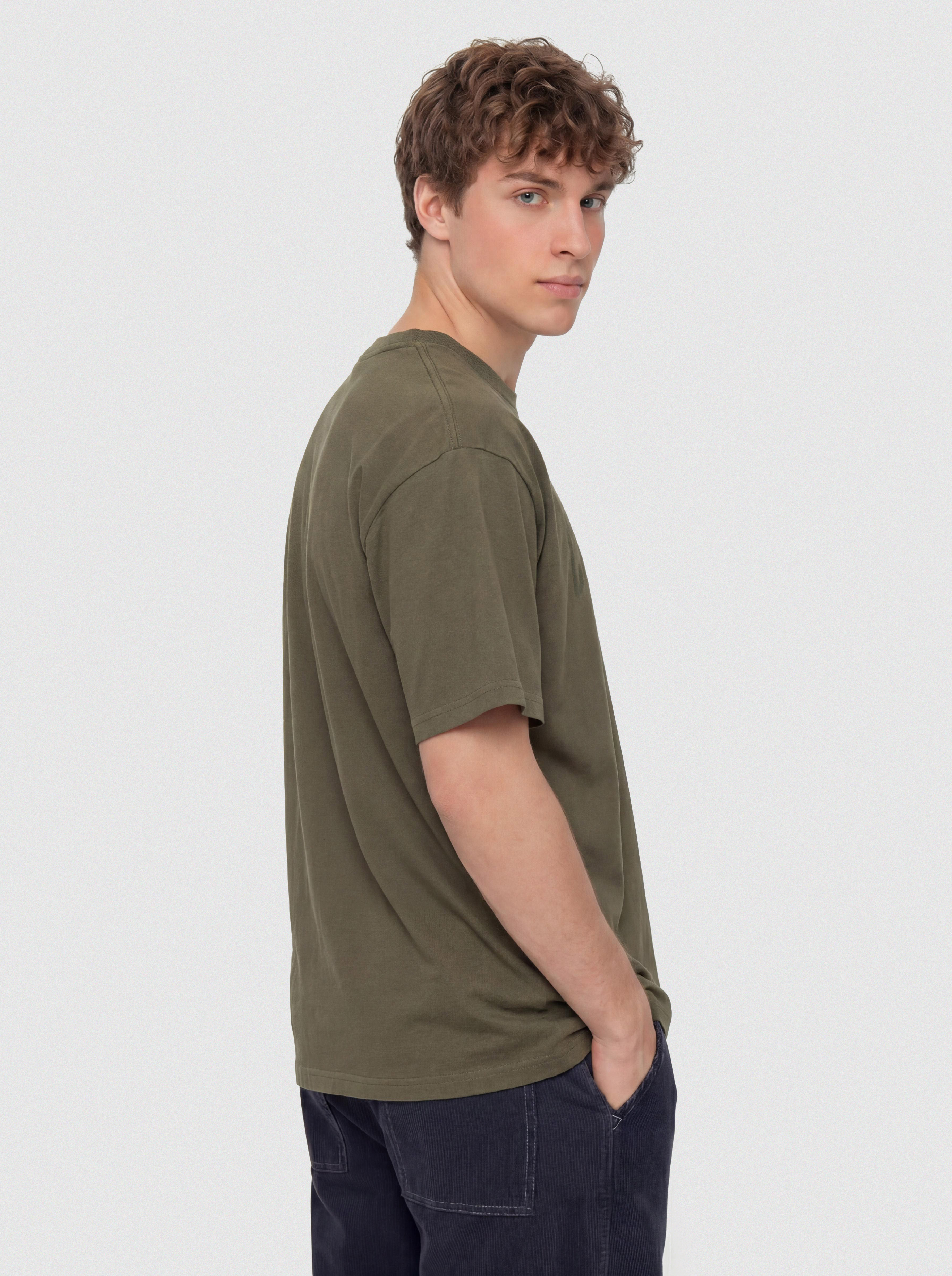 T-shirt Carhartt WIP Faded Pond Corps (cypress)