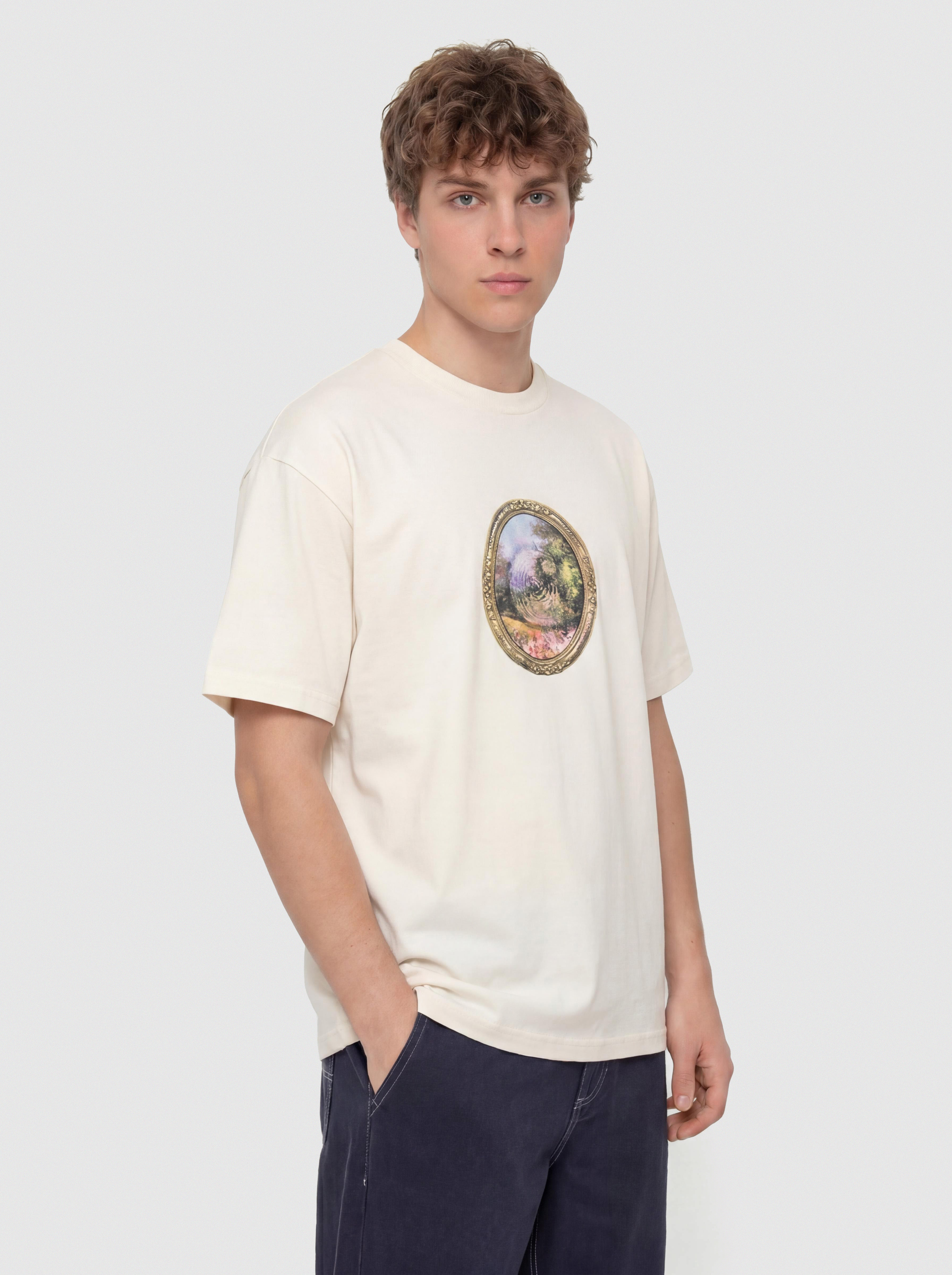 T-shirt Carhartt WIP Mirror (wax)
