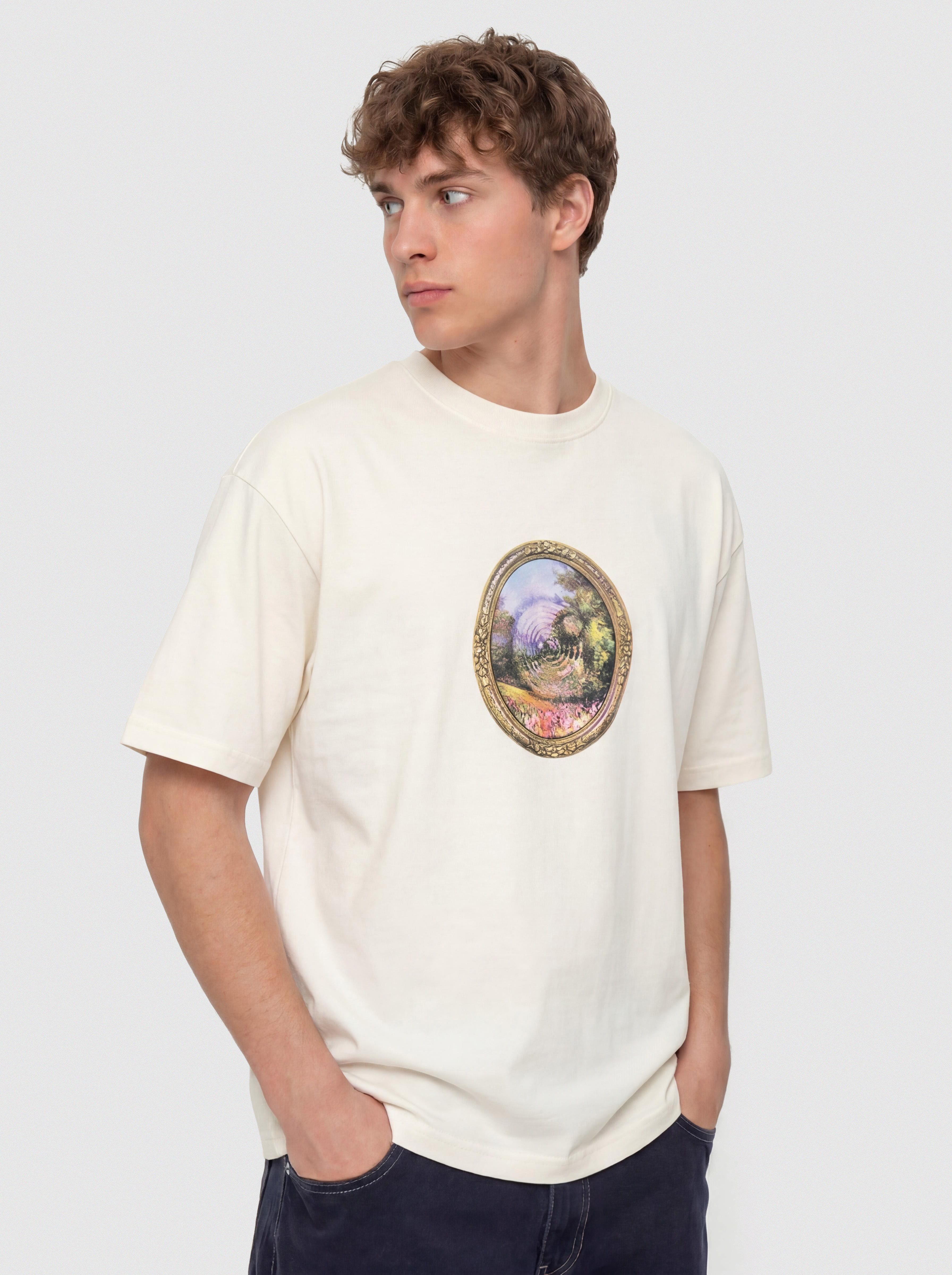 T-shirt Carhartt WIP Mirror (wax)