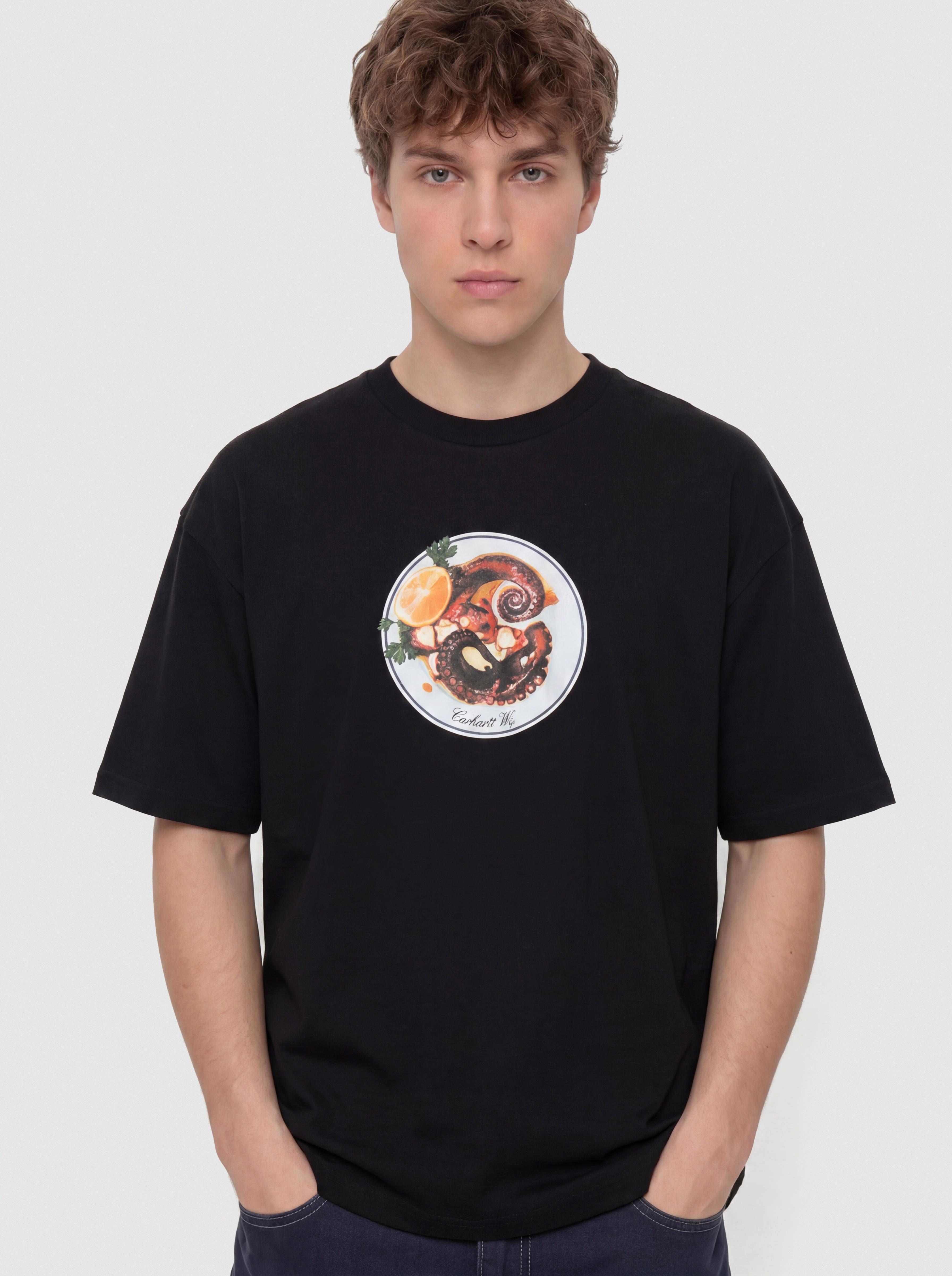 T-shirt Carhartt WIP Octopus (black)