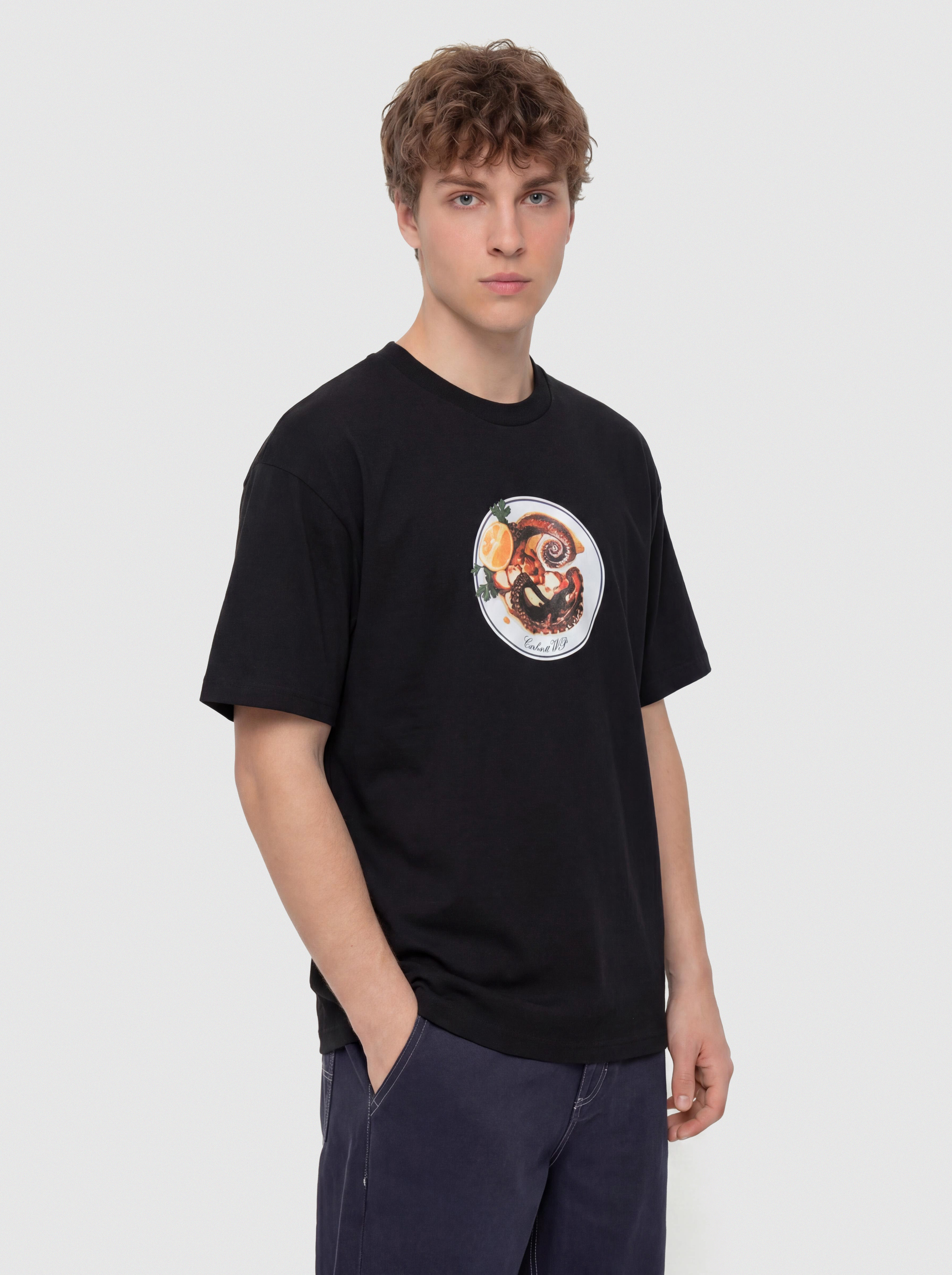 T-shirt Carhartt WIP Octopus (black)