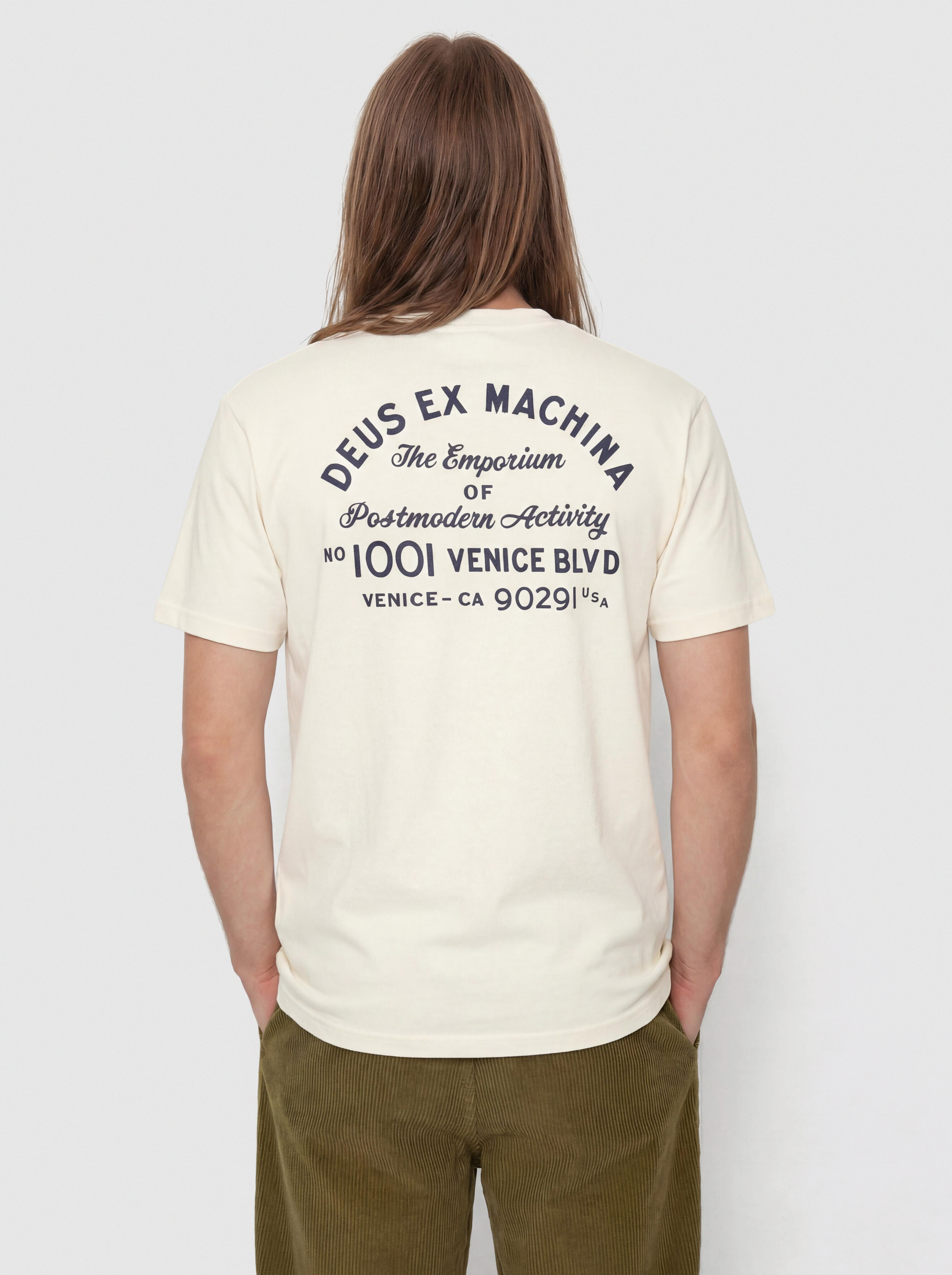T-shirt Deus Ex Machina Emporium Niner (pristine white)