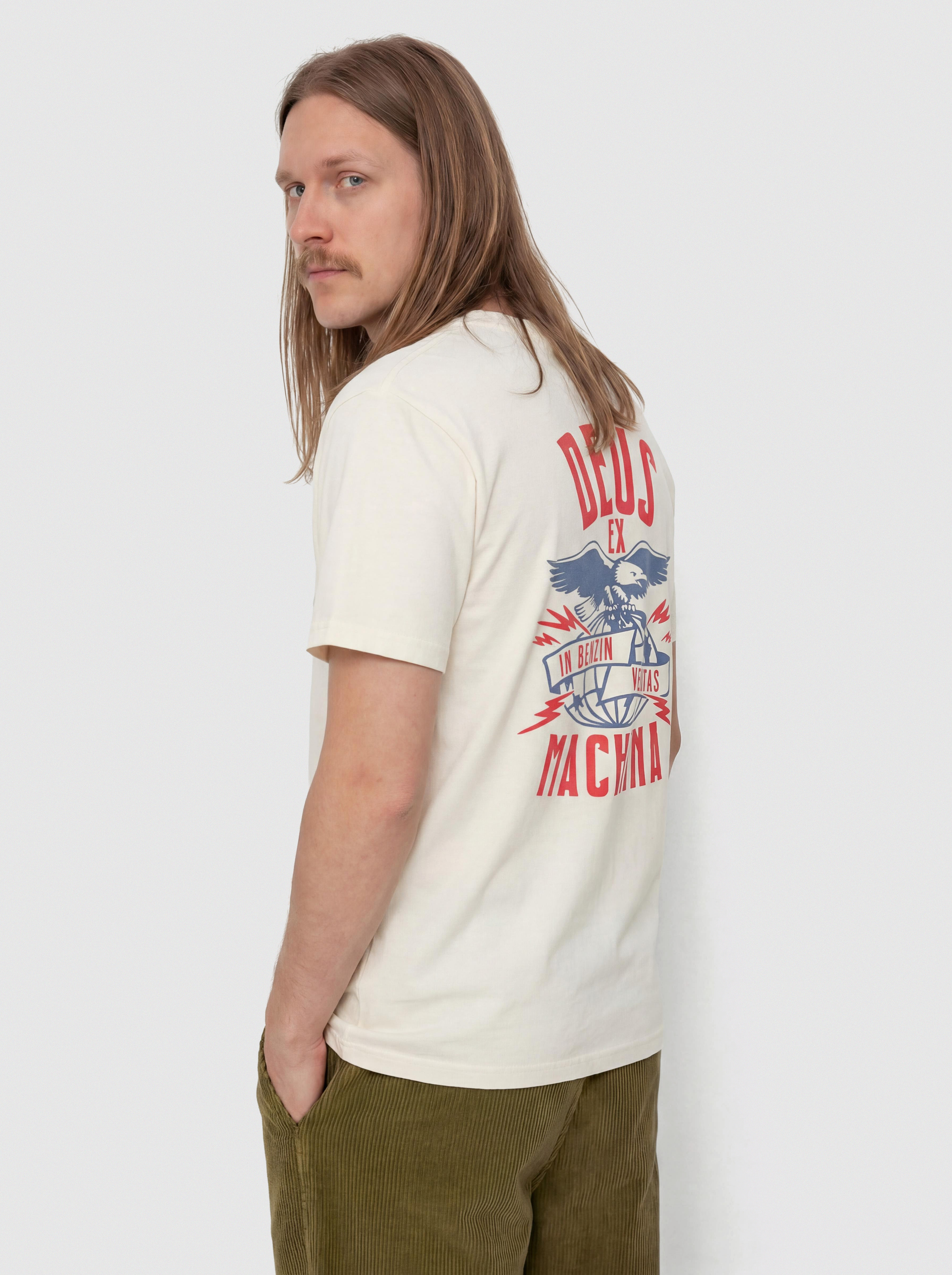T-shirt Deus Ex Machina Claw Some Whizz (dirty white)