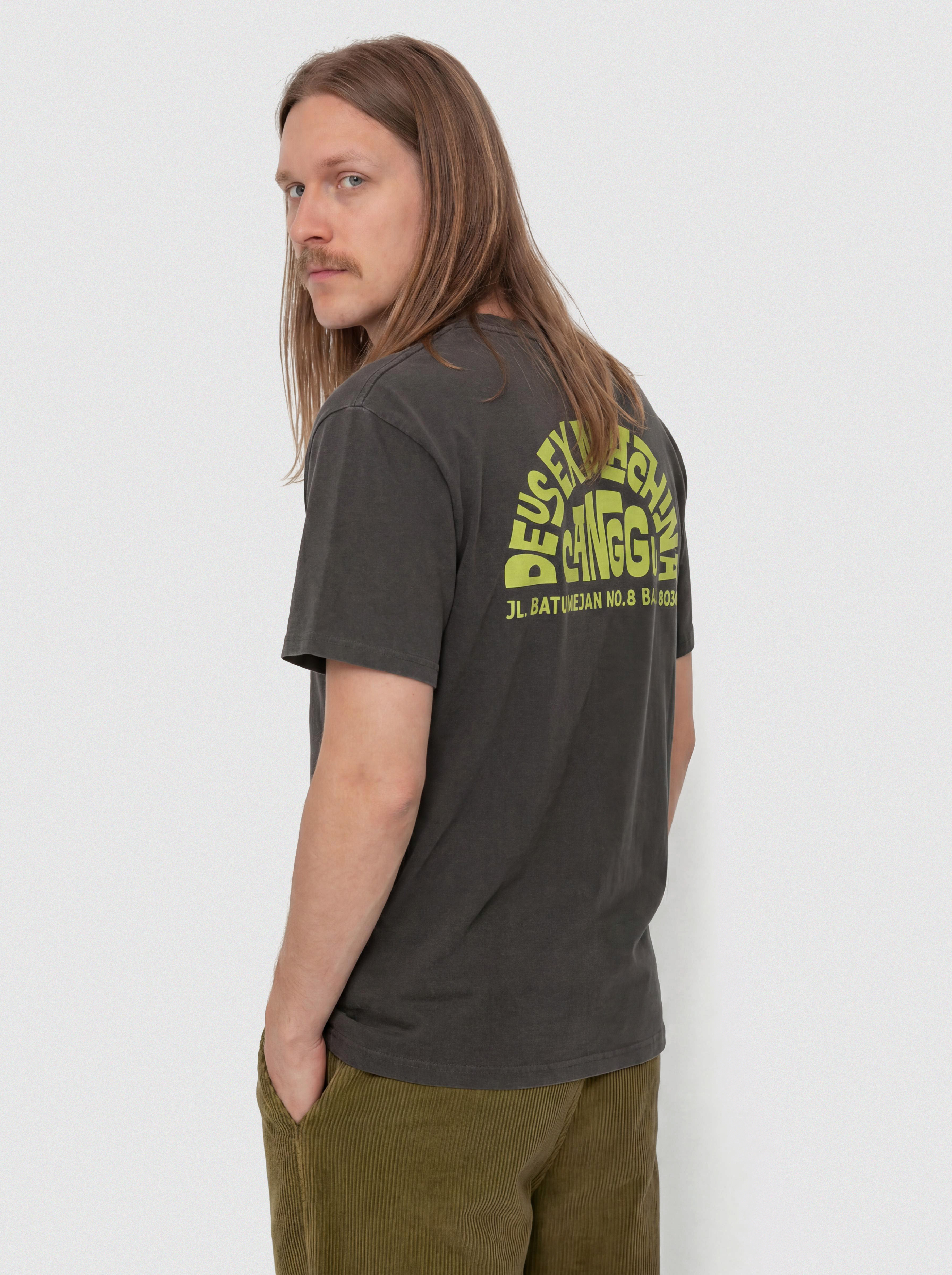 T-shirt Deus Ex Machina Canggu Address (anthracite)