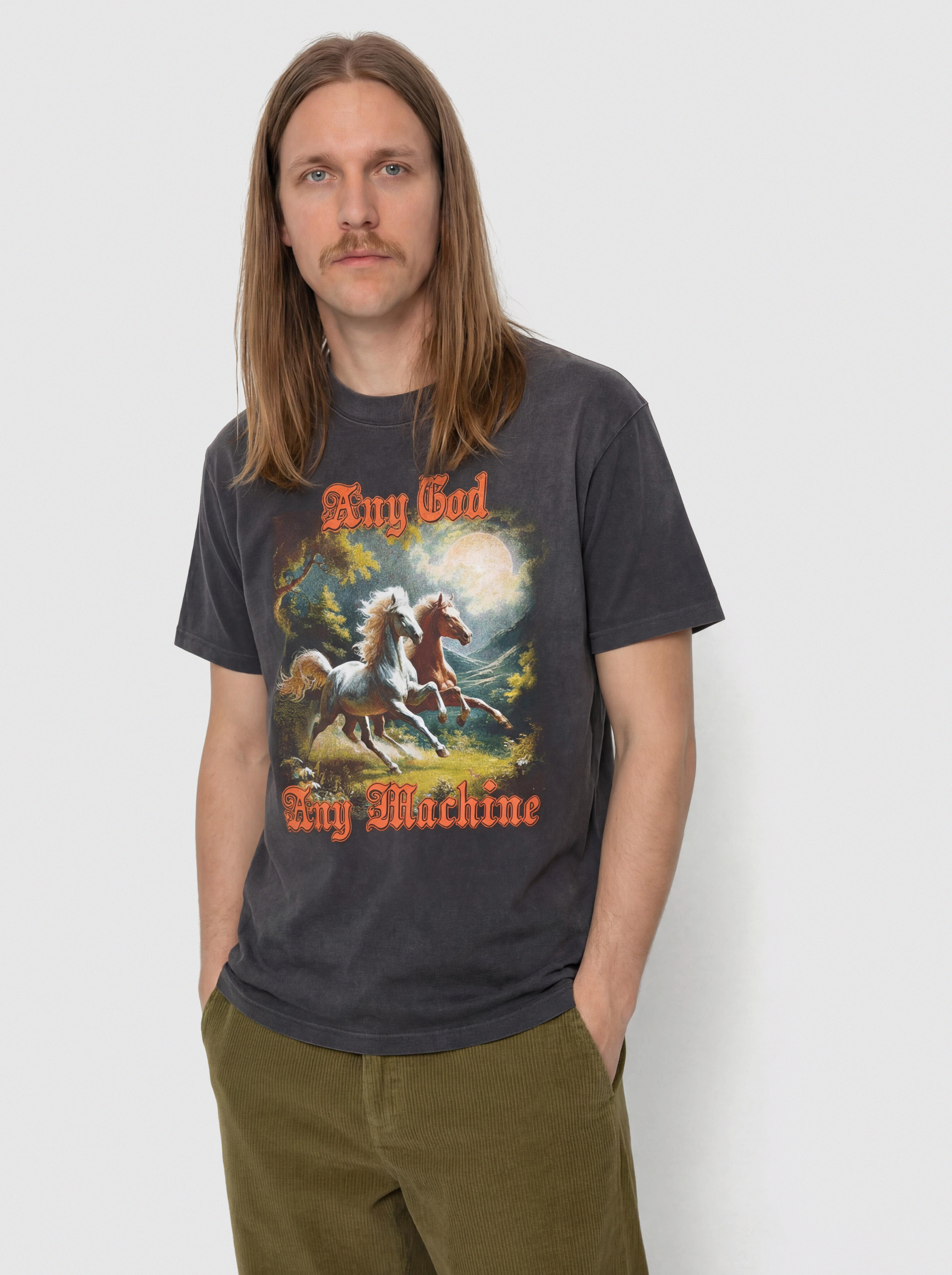 T-shirt Deus Ex Machina Horseplay (black beauty)