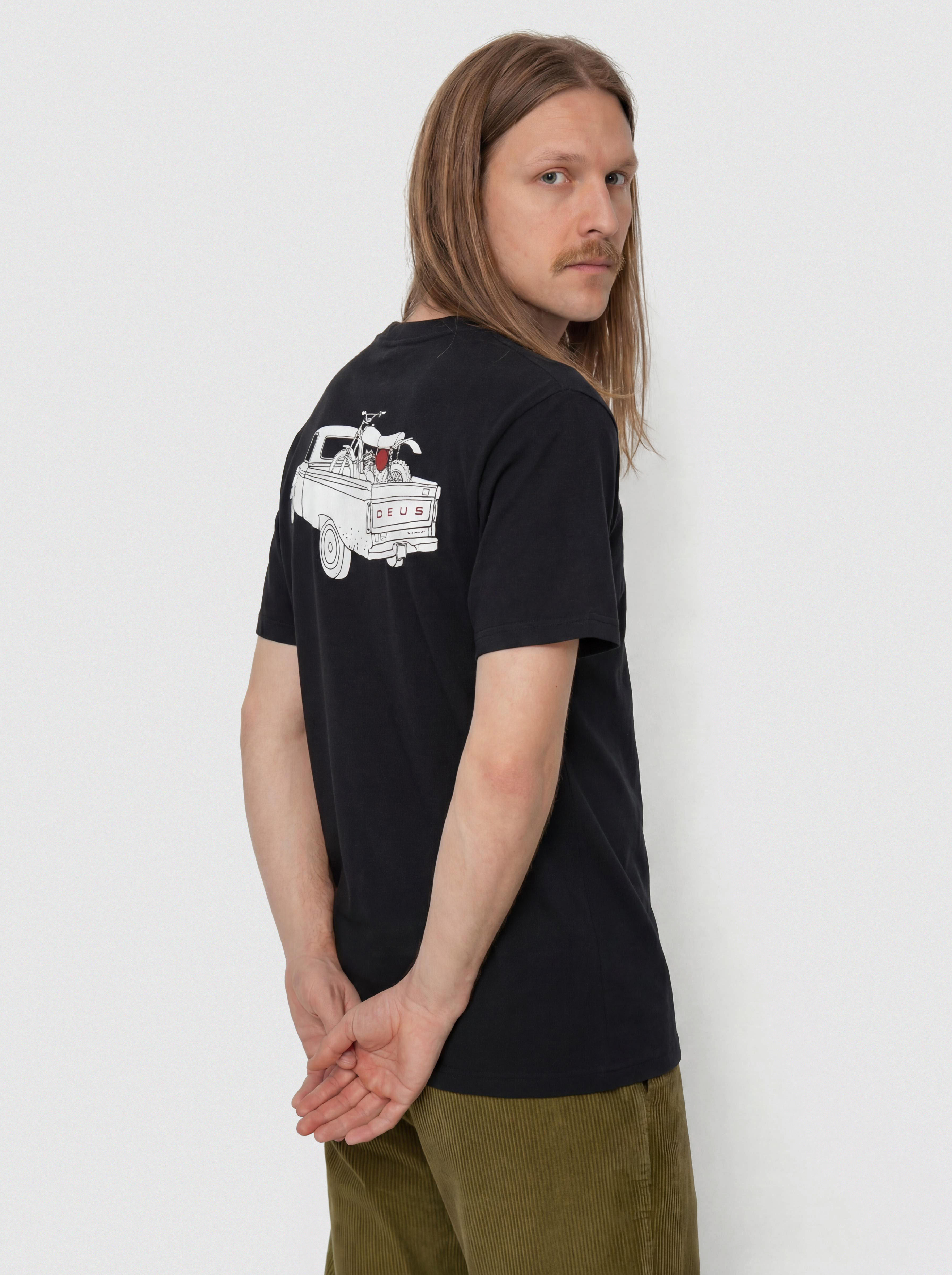 T-shirt Deus Ex Machina Carby Pickup (black)