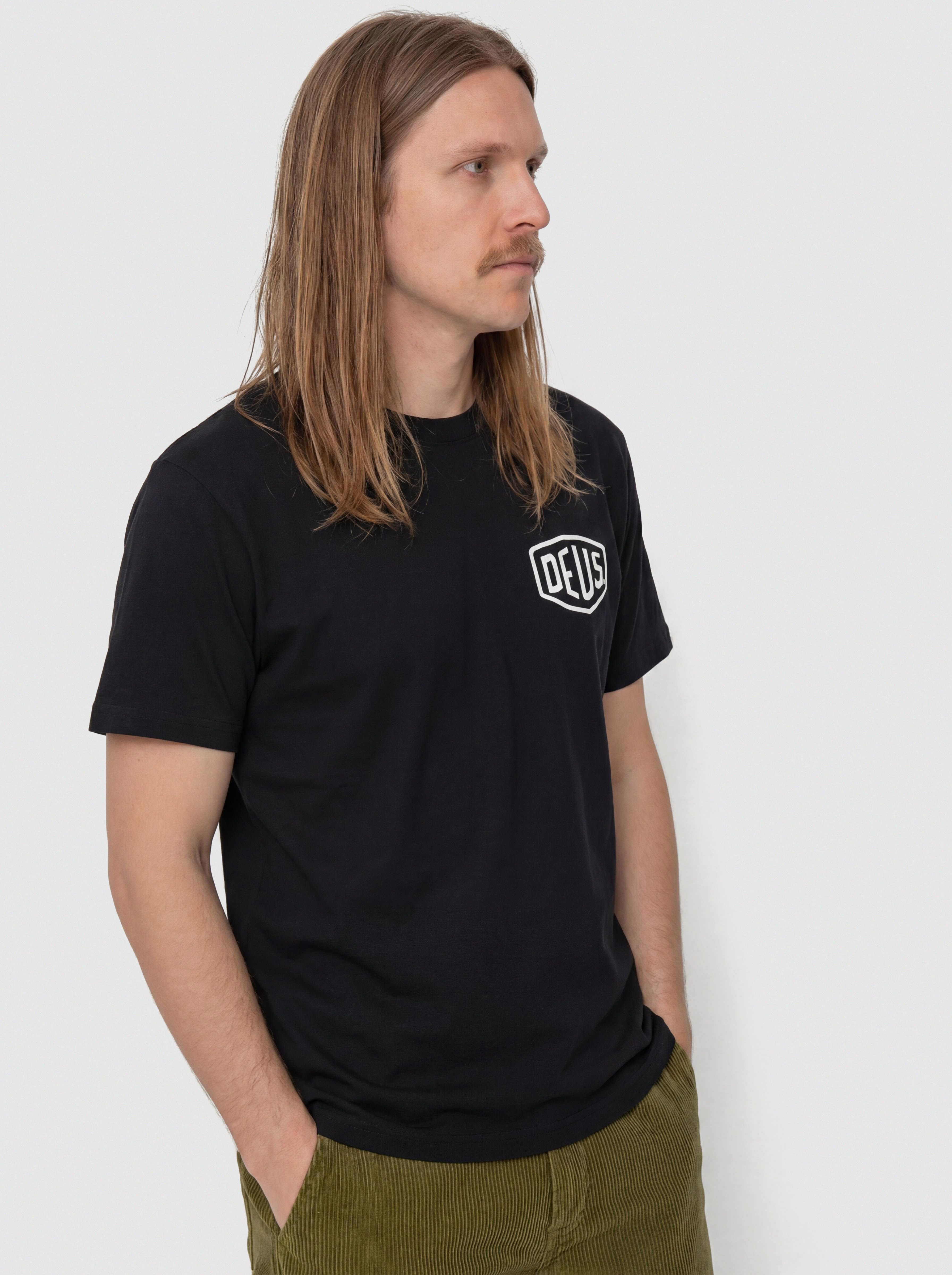 T-shirt Deus Ex Machina Frontage (black)