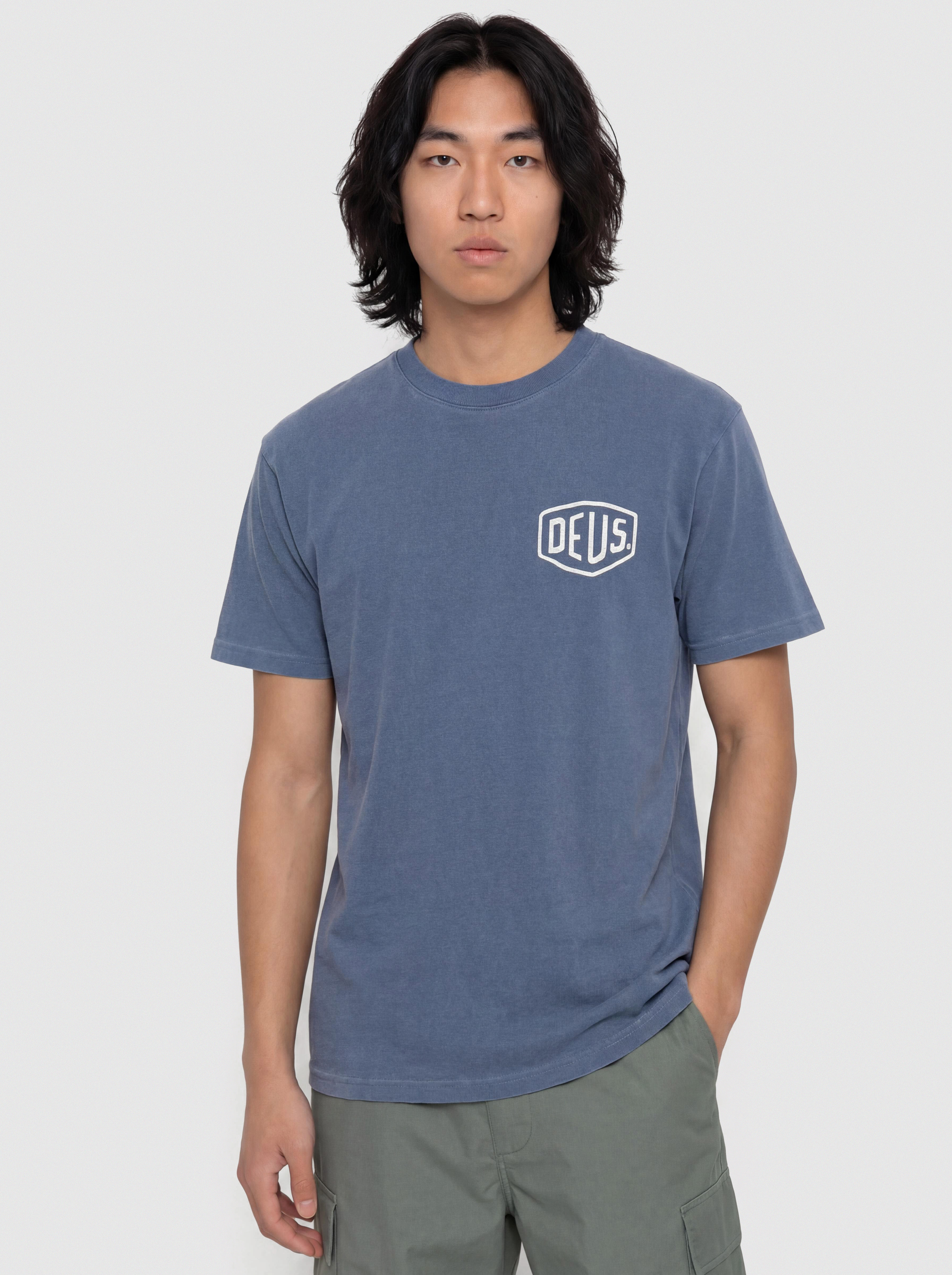 T-shirt Deus Ex Machina Shield Garment Dyed