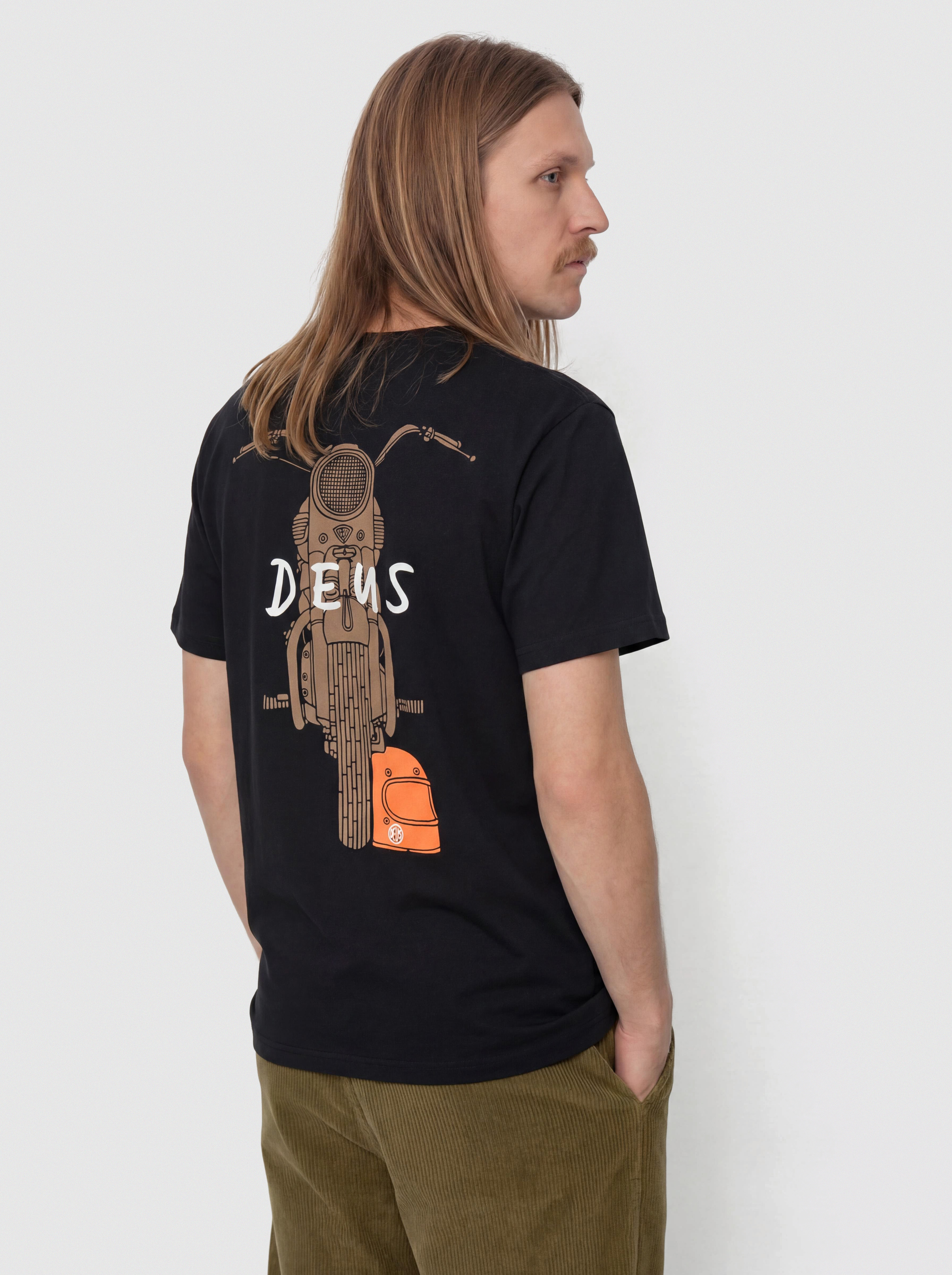T-shirt Deus Ex Machina Frontage (black)