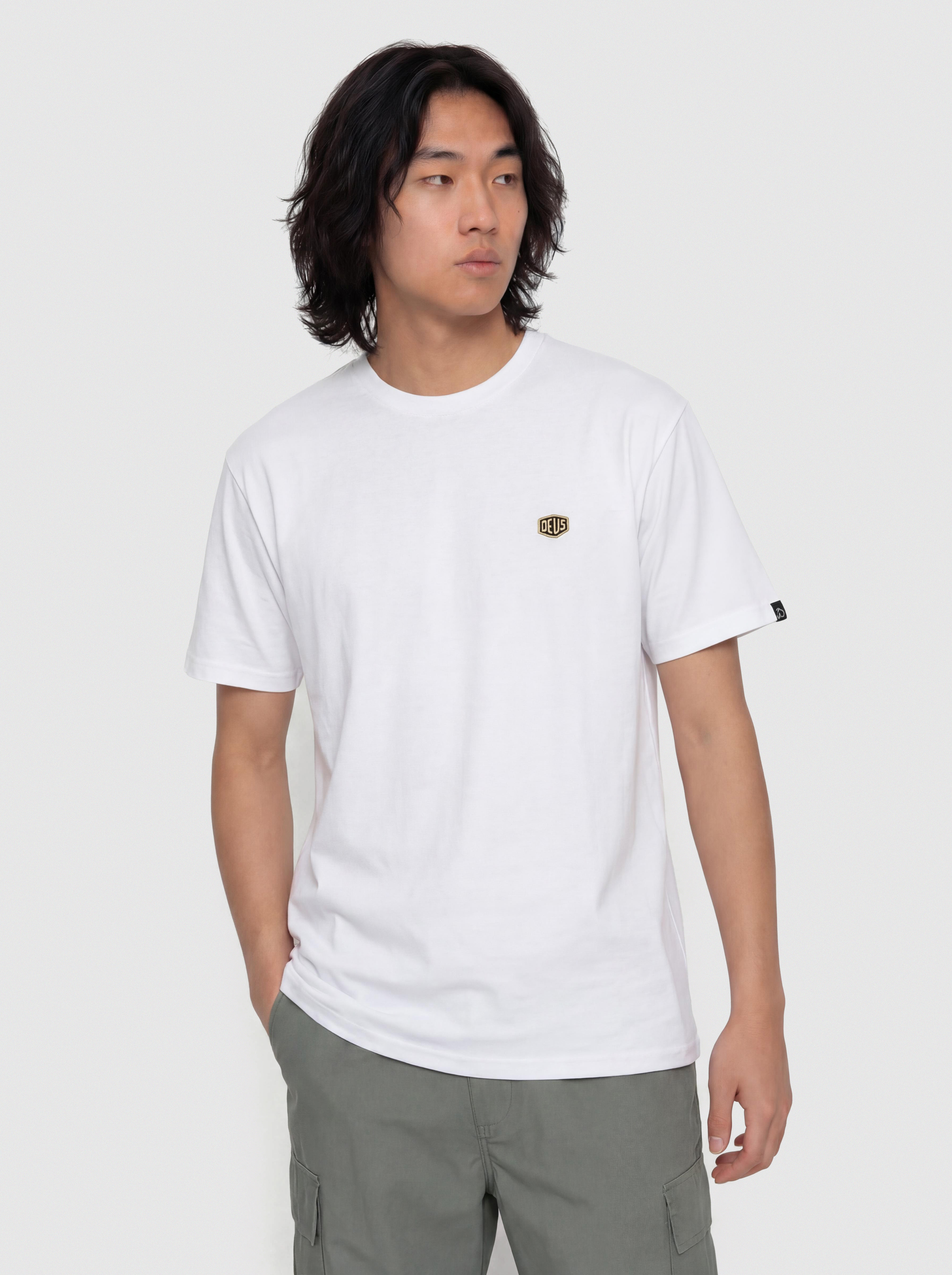 T-shirt Deus Ex Machina Shield Standard (white)
