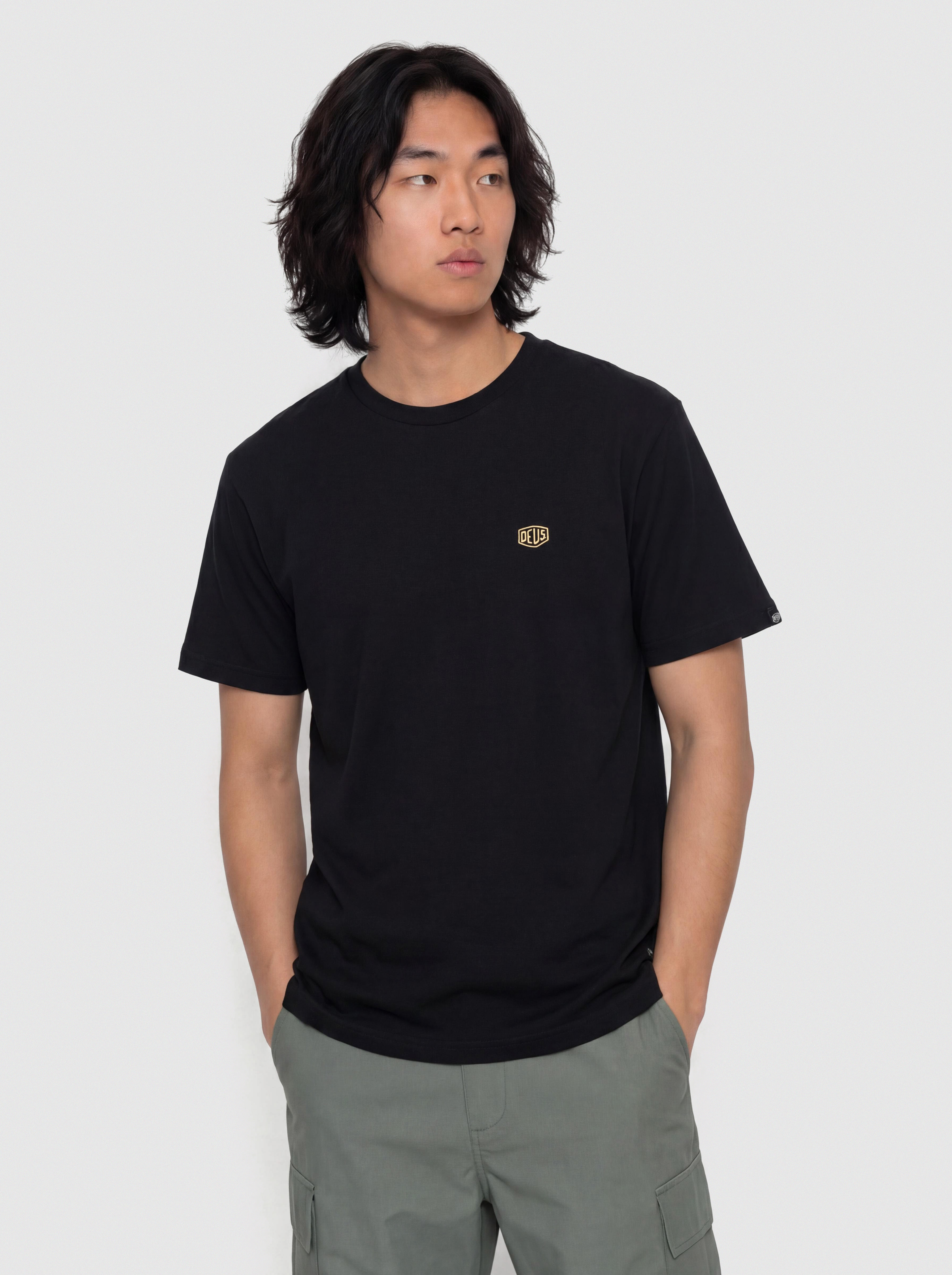T-shirt Deus Ex Machina Shield Standard (black)