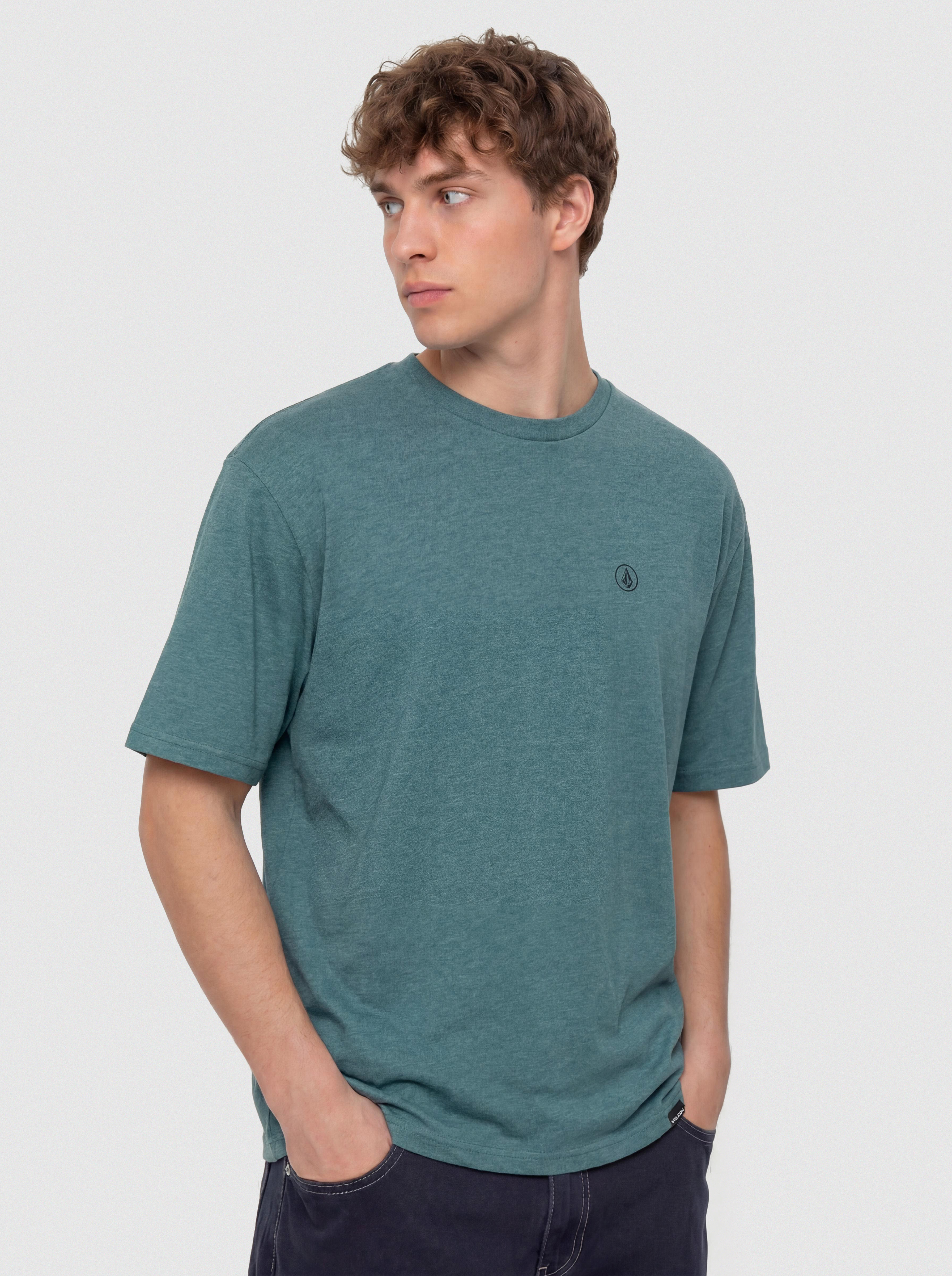 T-shirt Volcom Circle Blanks Hth