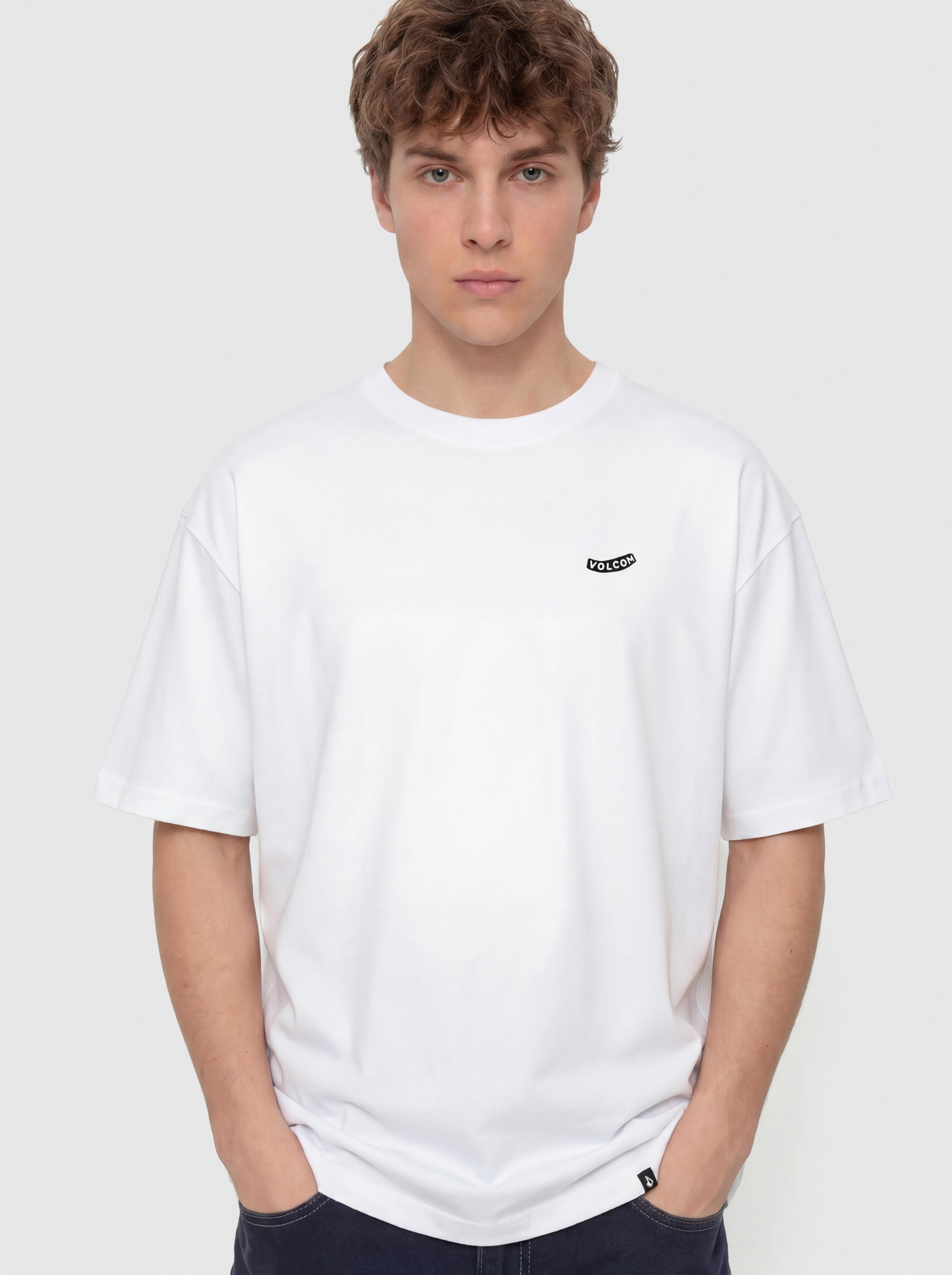 T-shirt Volcom Pistol Stone Lse (white)
