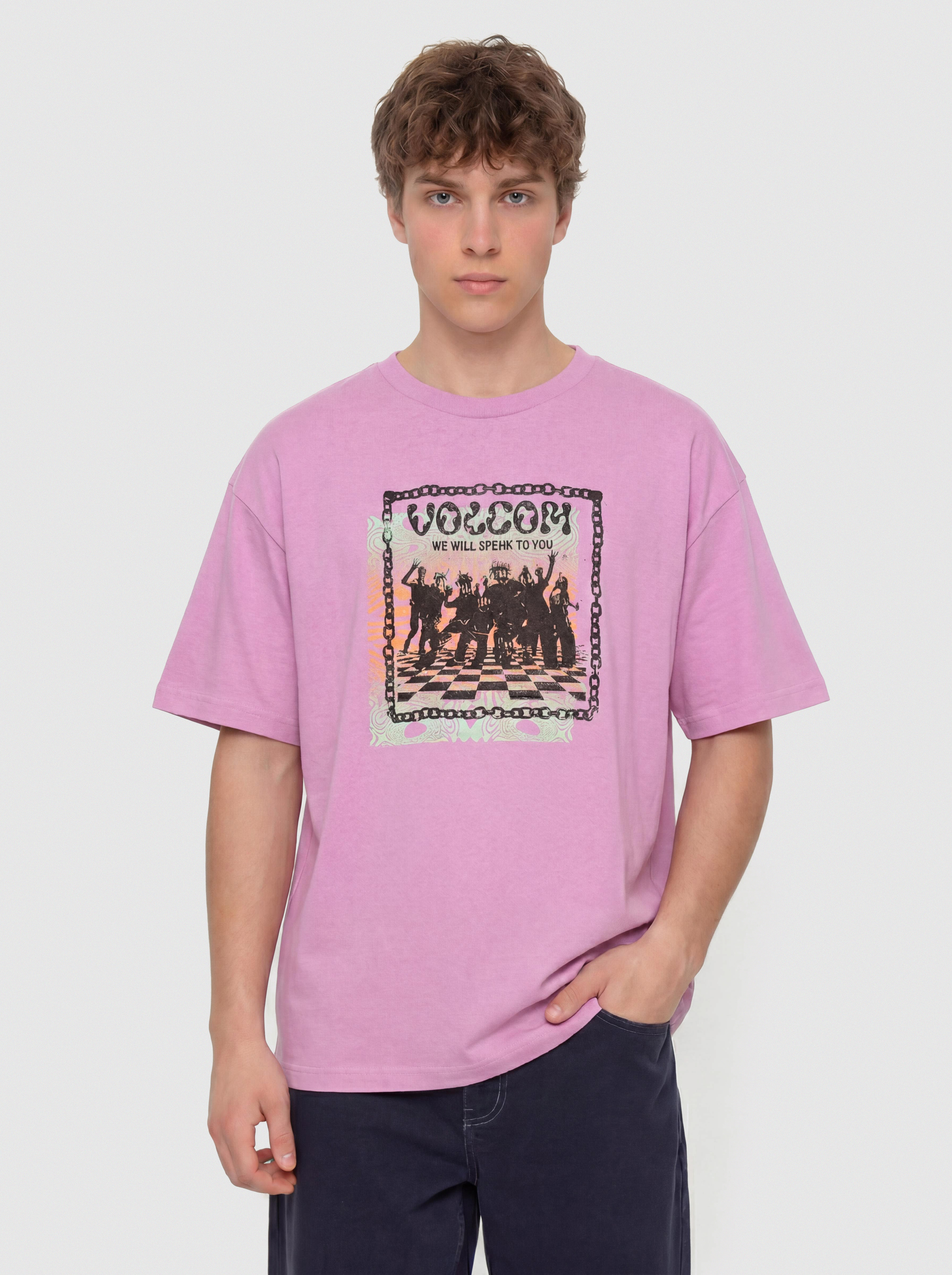 T-shirt Volcom Fa F Rygalski (steel purple)