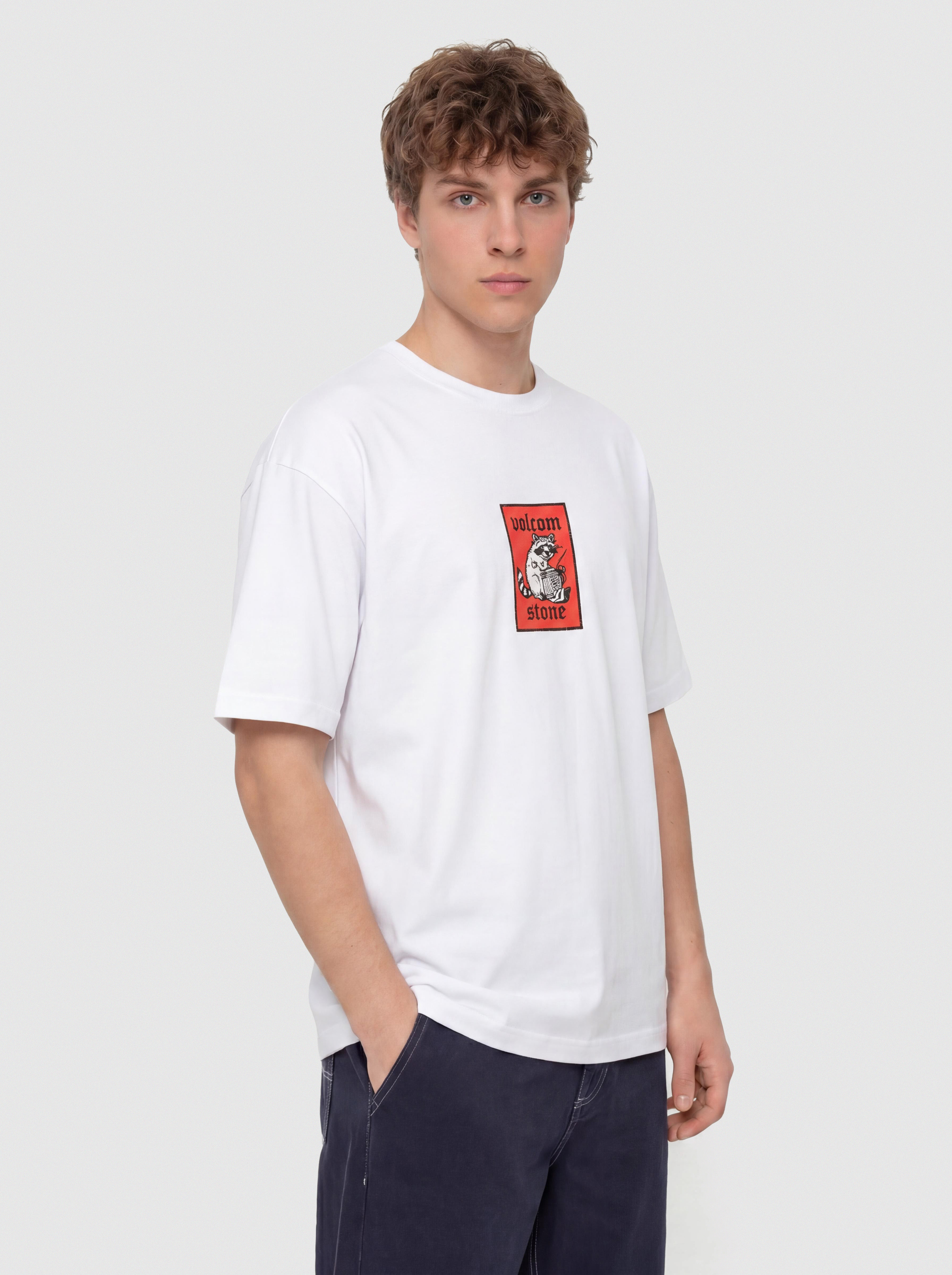 T-shirt Volcom Rockout (white)