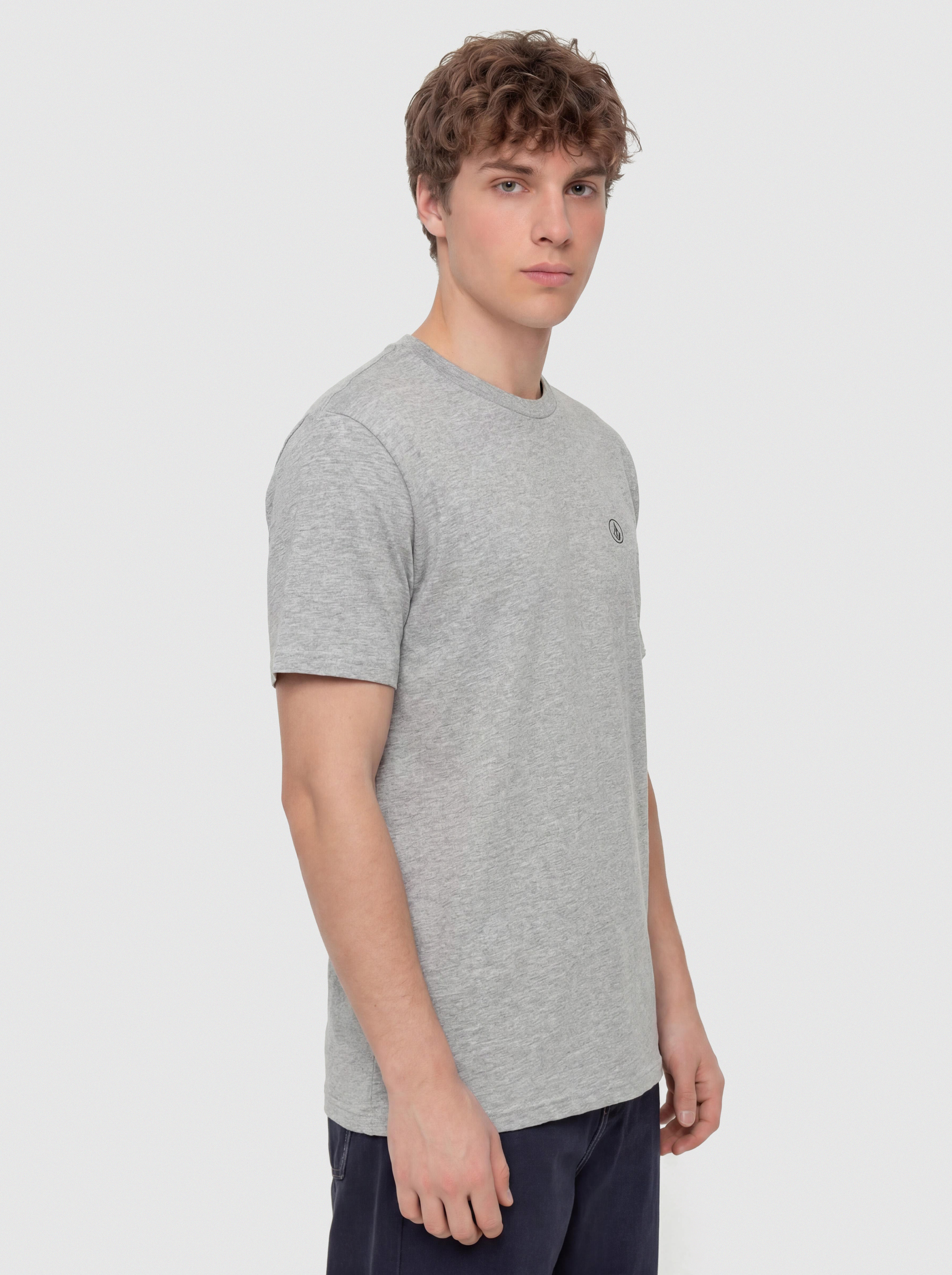 T-shirt Volcom Circle Blanks Hth (heather grey)